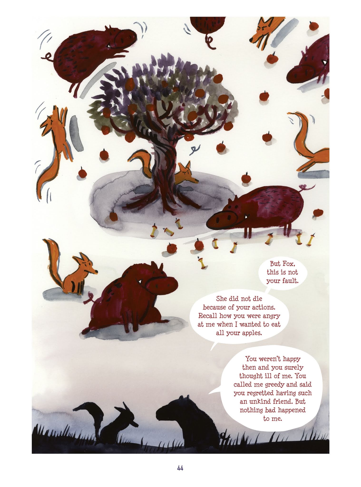 Read online Tiny Fox and Great Boar comic -  Issue #3 - 44