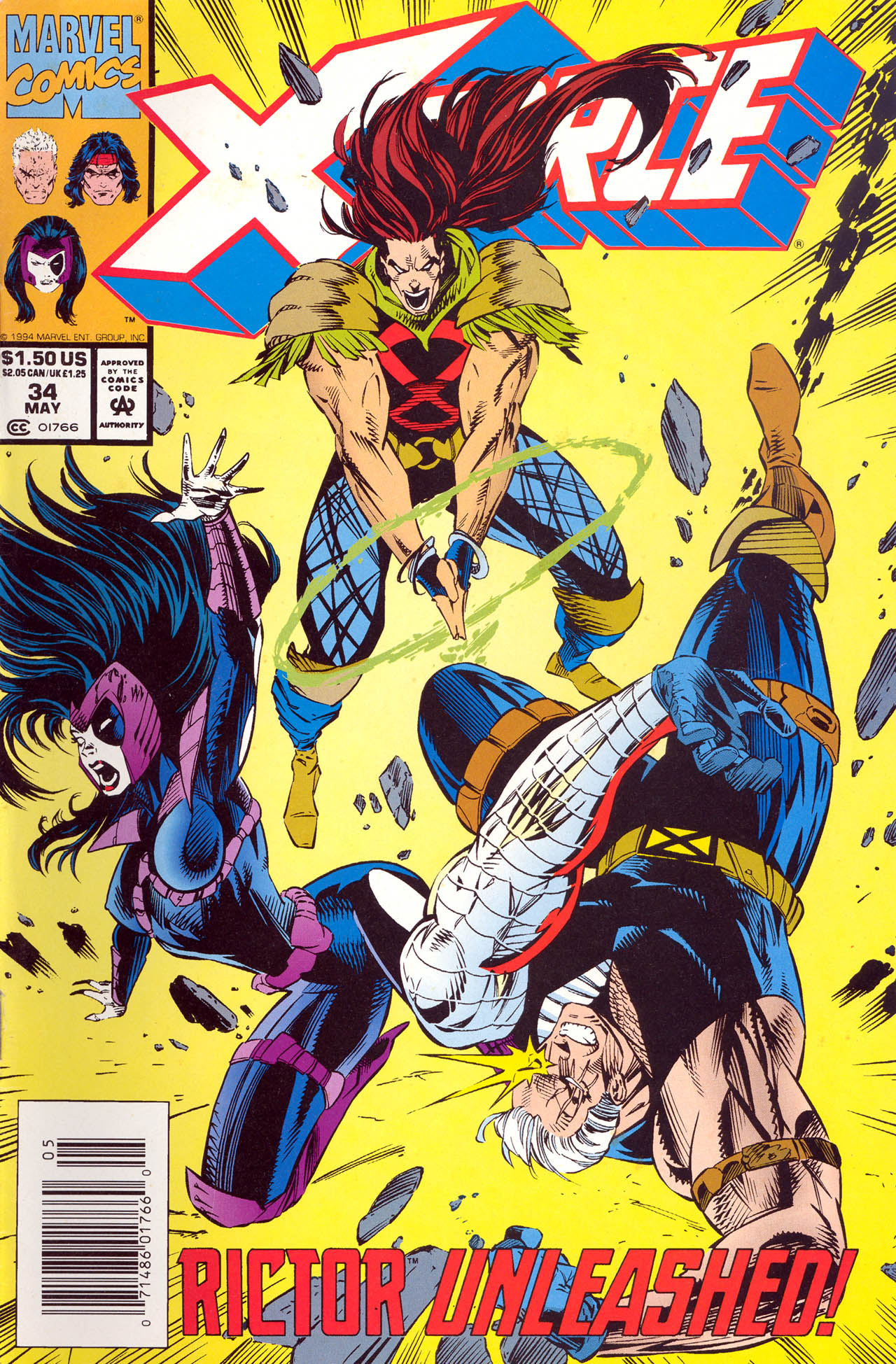 Read online X-Force (1991) comic -  Issue #34 - 1