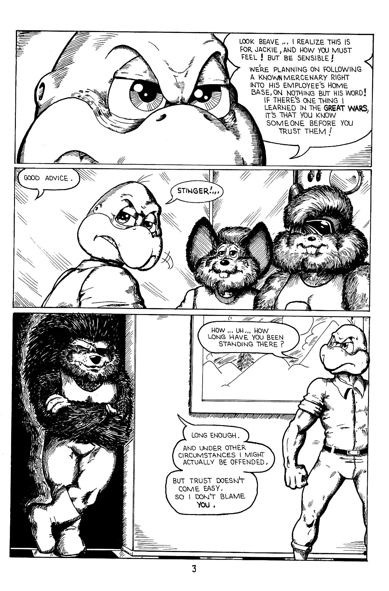 Read online Space Beaver comic -  Issue #11 - 5