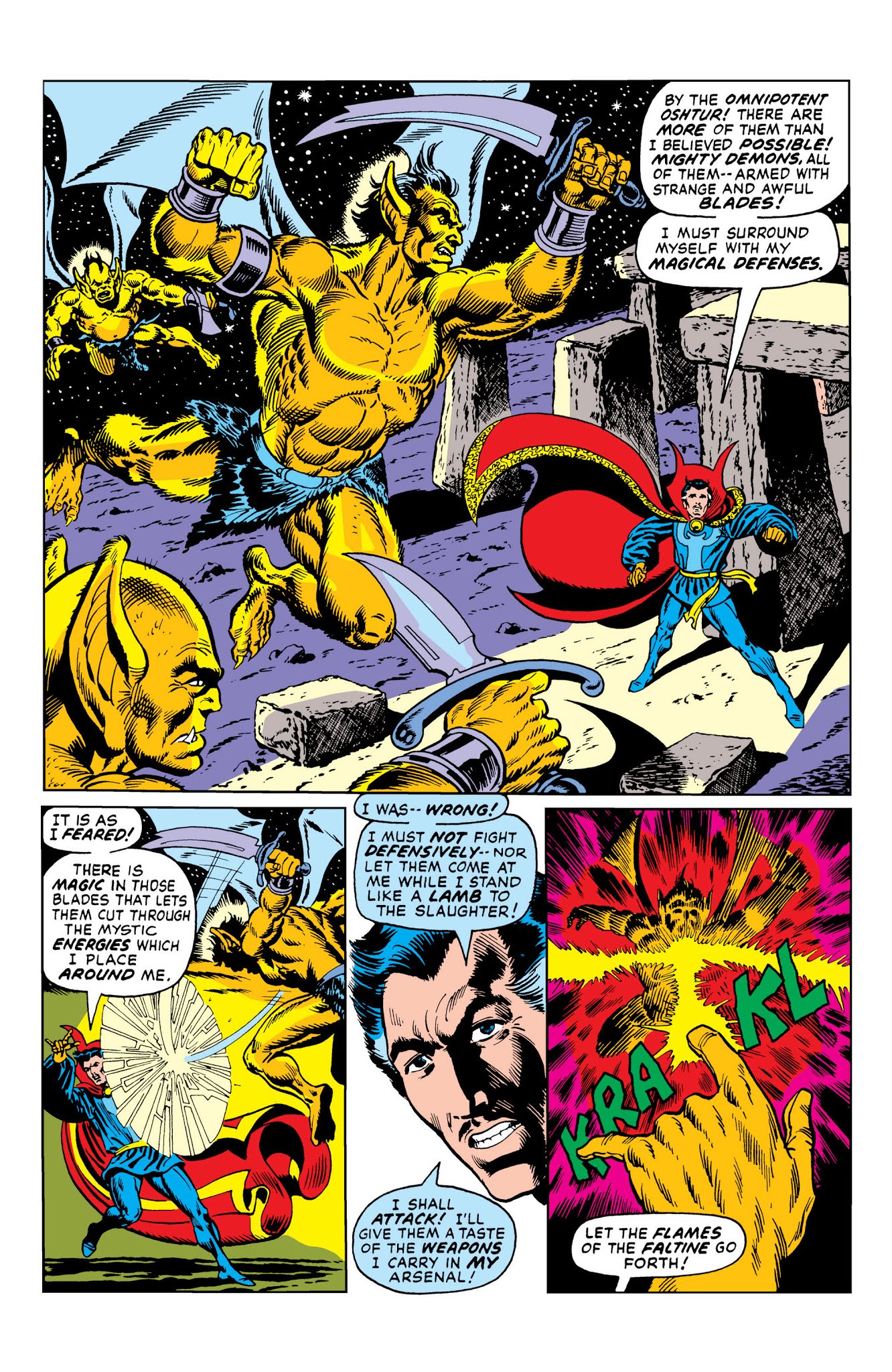 Read online Marvel Masterworks: Doctor Strange comic -  Issue # TPB 4 (Part 3) - 55