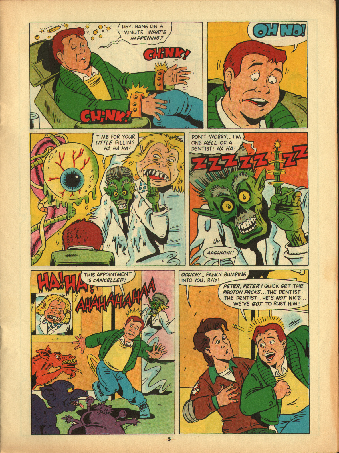 Read online The Real Ghostbusters comic -  Issue #19 - 5