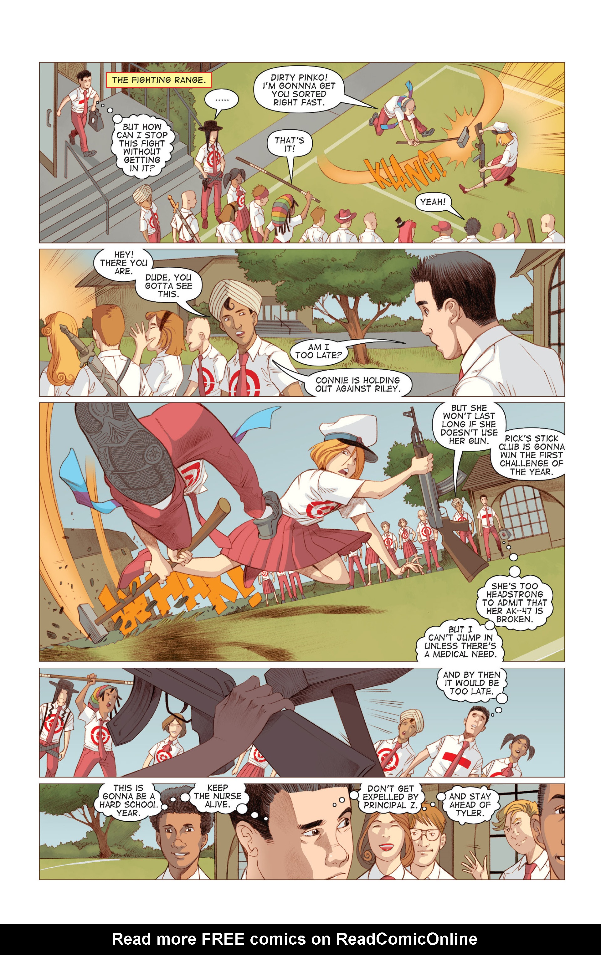 Read online Five Weapons comic -  Issue #6 - 23
