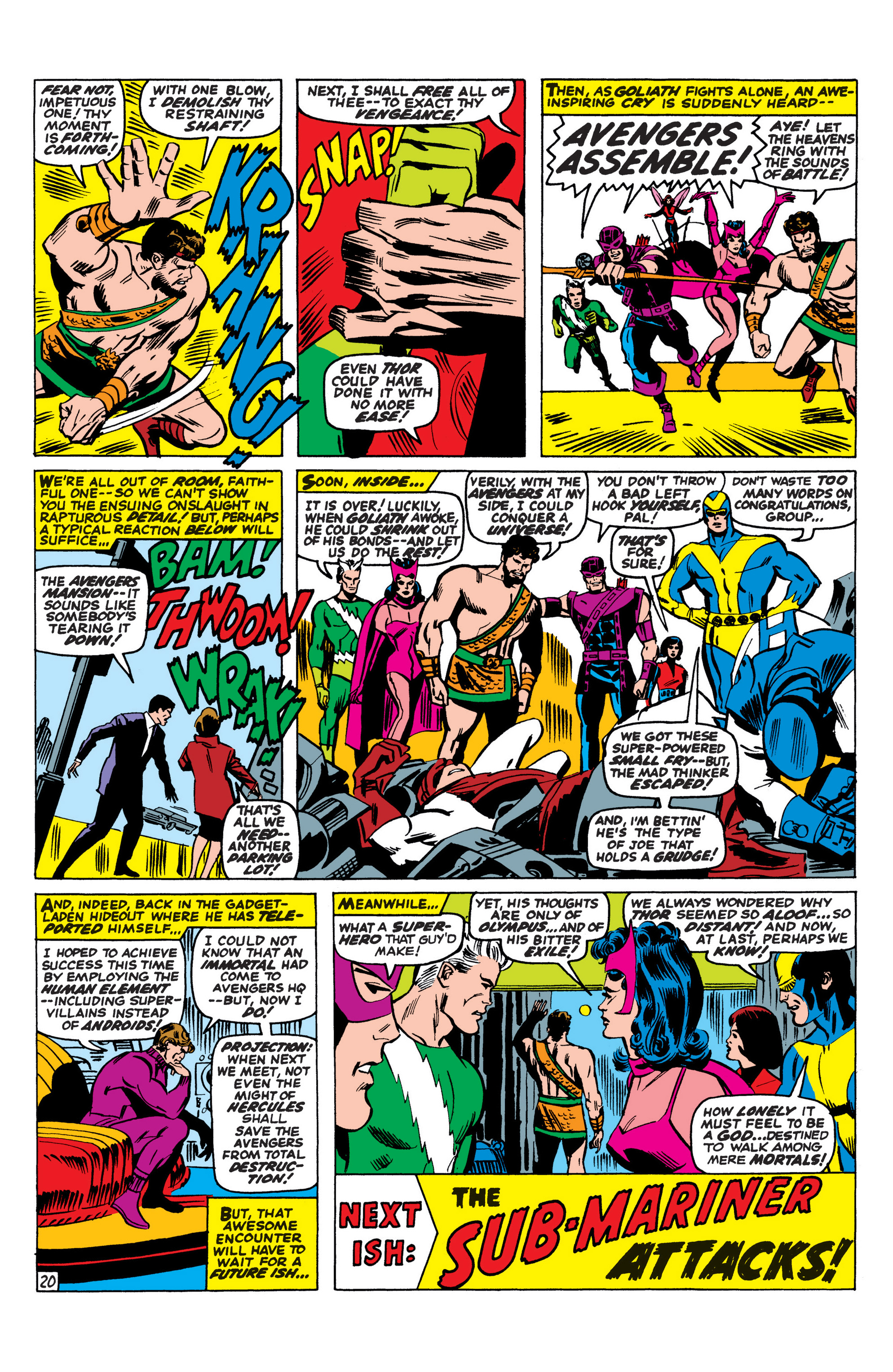 Read online Marvel Masterworks: The Avengers comic -  Issue # TPB 4 (Part 2) - 97