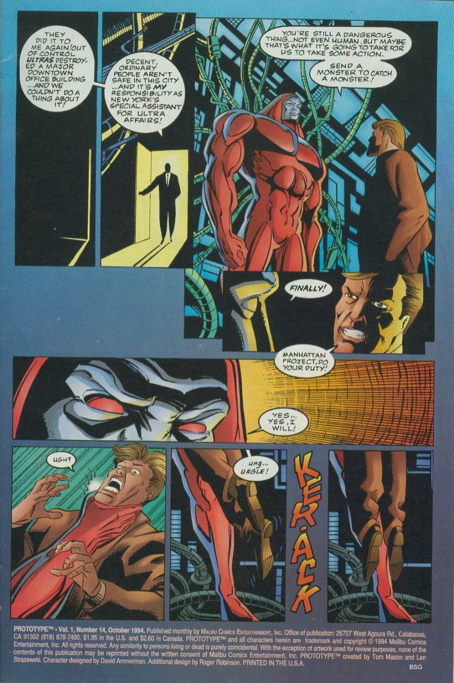 Read online Prototype (1993) comic -  Issue #14 - 3