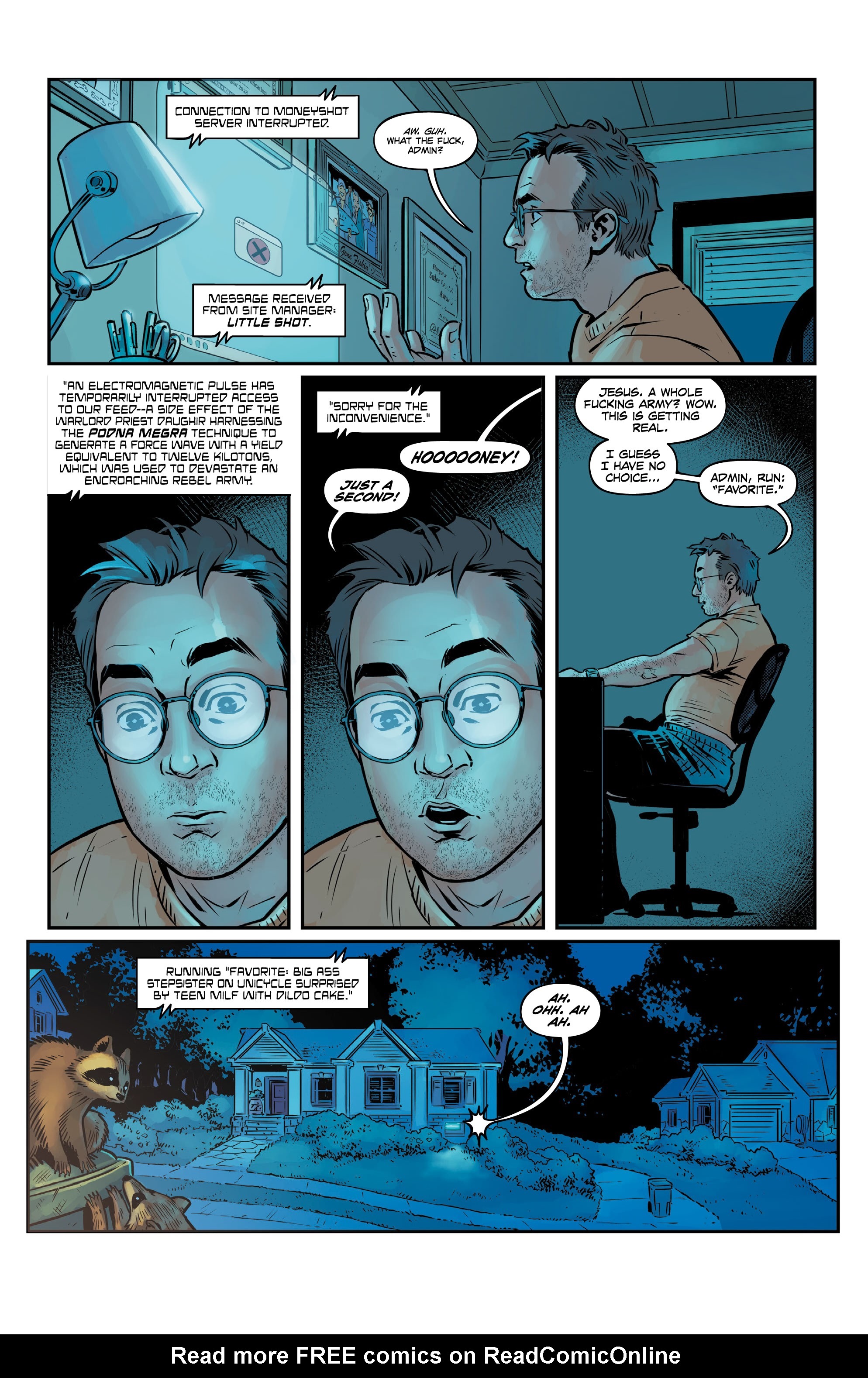 Read online Money Shot comic -  Issue #4 - 6