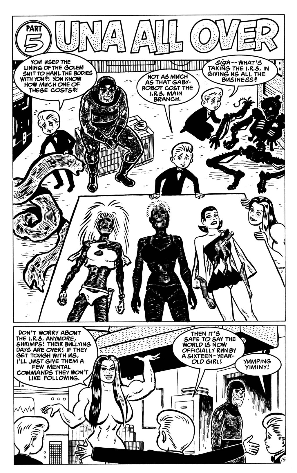 Read online Girl Crazy comic -  Issue #3 - 17