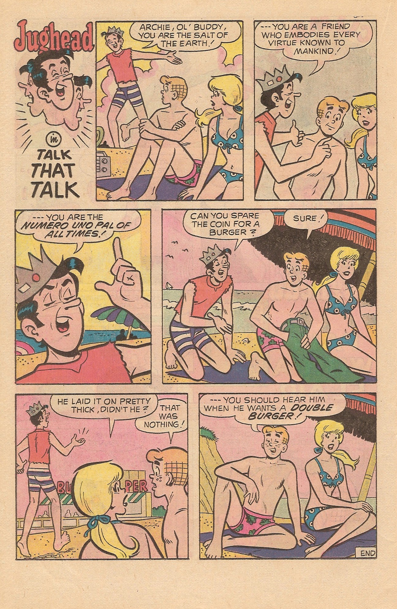 Read online Jughead's Jokes comic -  Issue #46 - 22