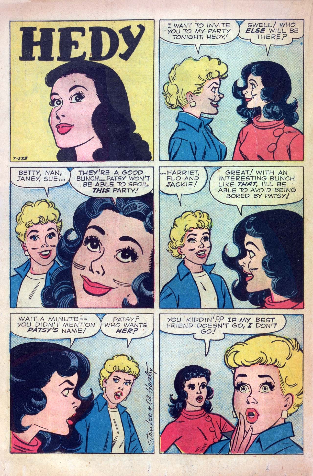 Read online Patsy and Hedy comic -  Issue #64 - 18