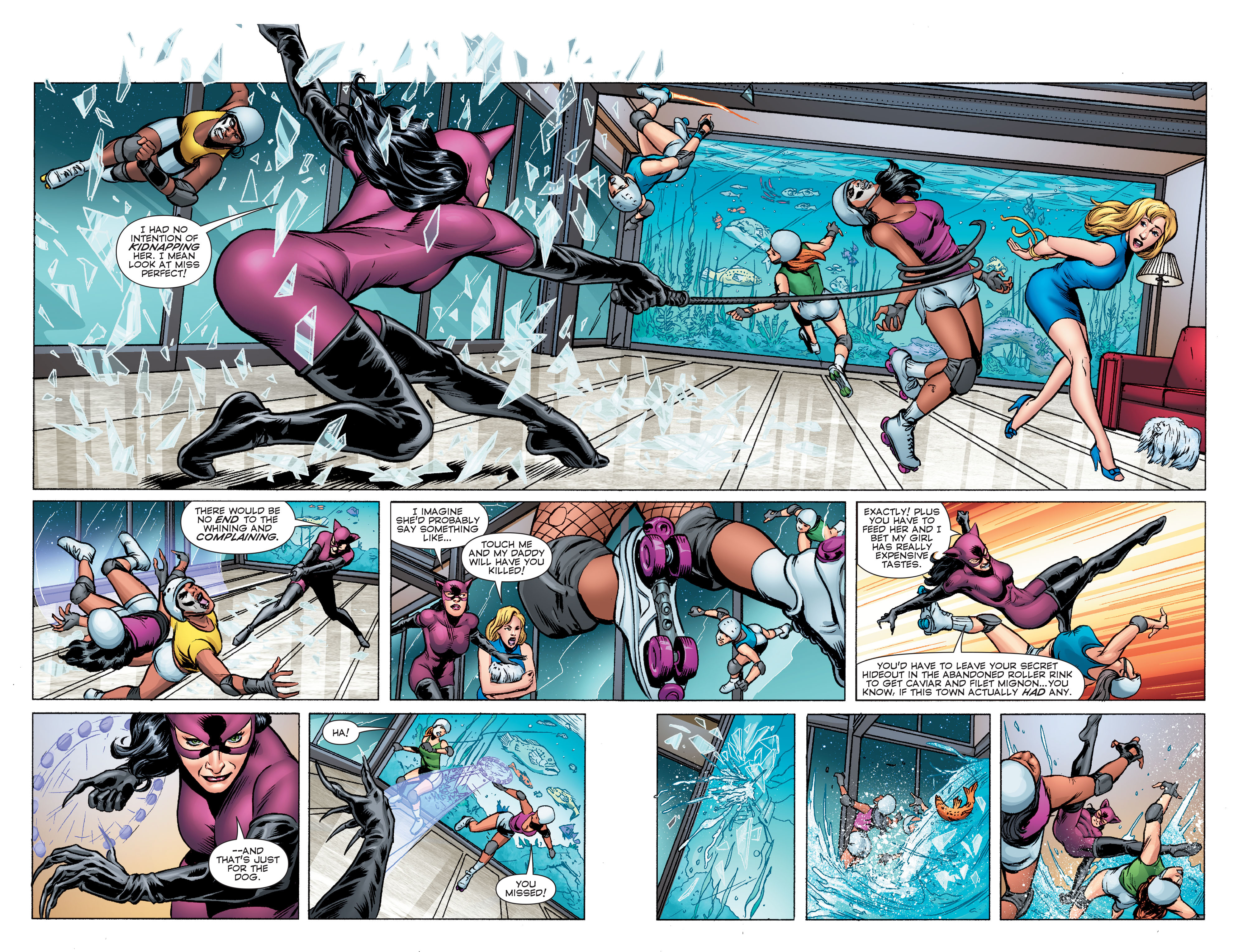 Read online Convergence Catwoman comic -  Issue #1 - 4