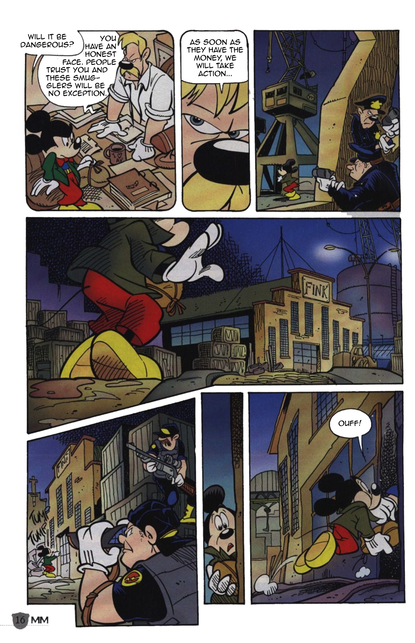 Read online Mickey Mouse Mystery Magazine comic -  Issue #2 - 16