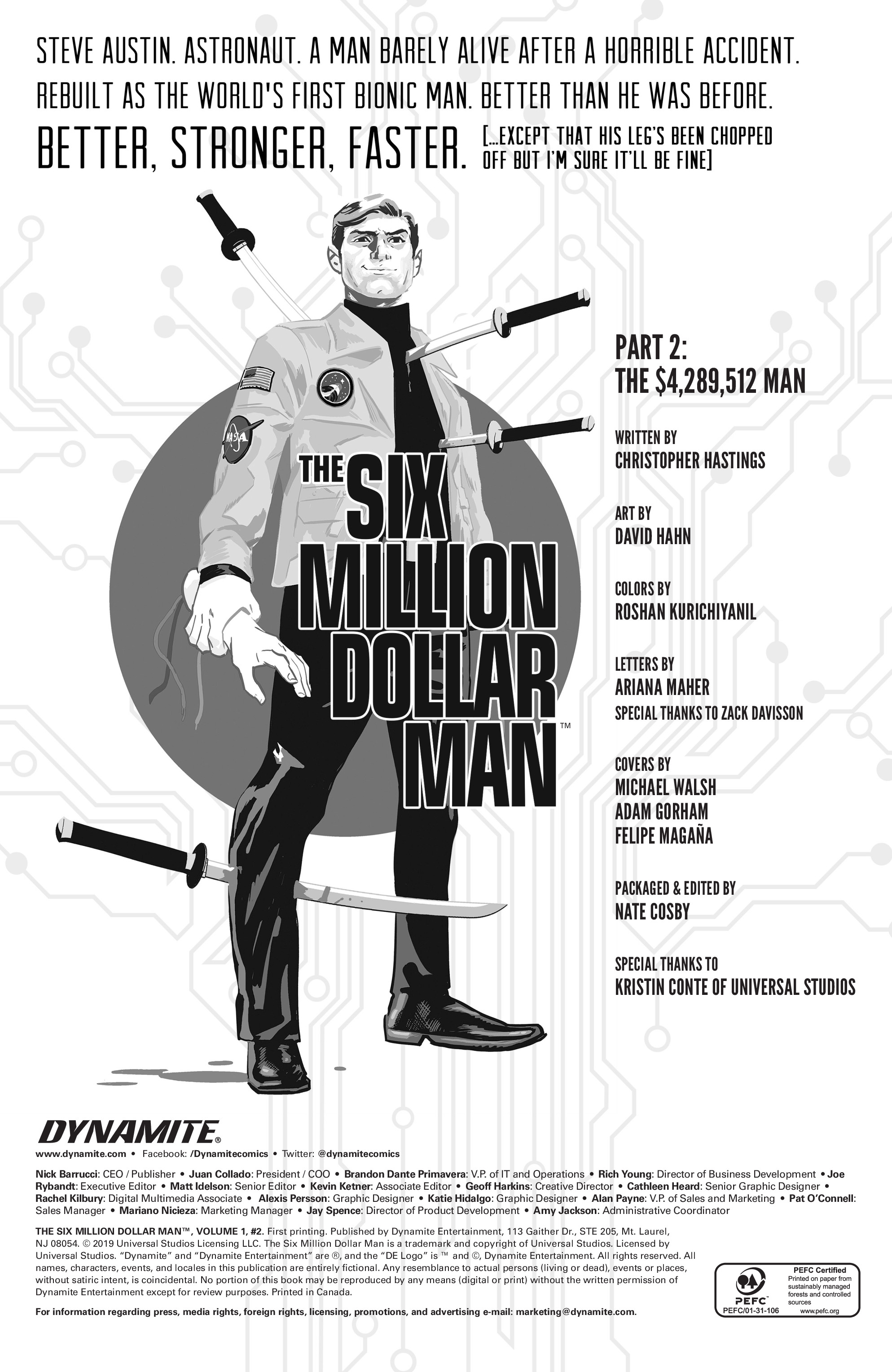 Read online The Six Million Dollar Man comic -  Issue #2 - 4