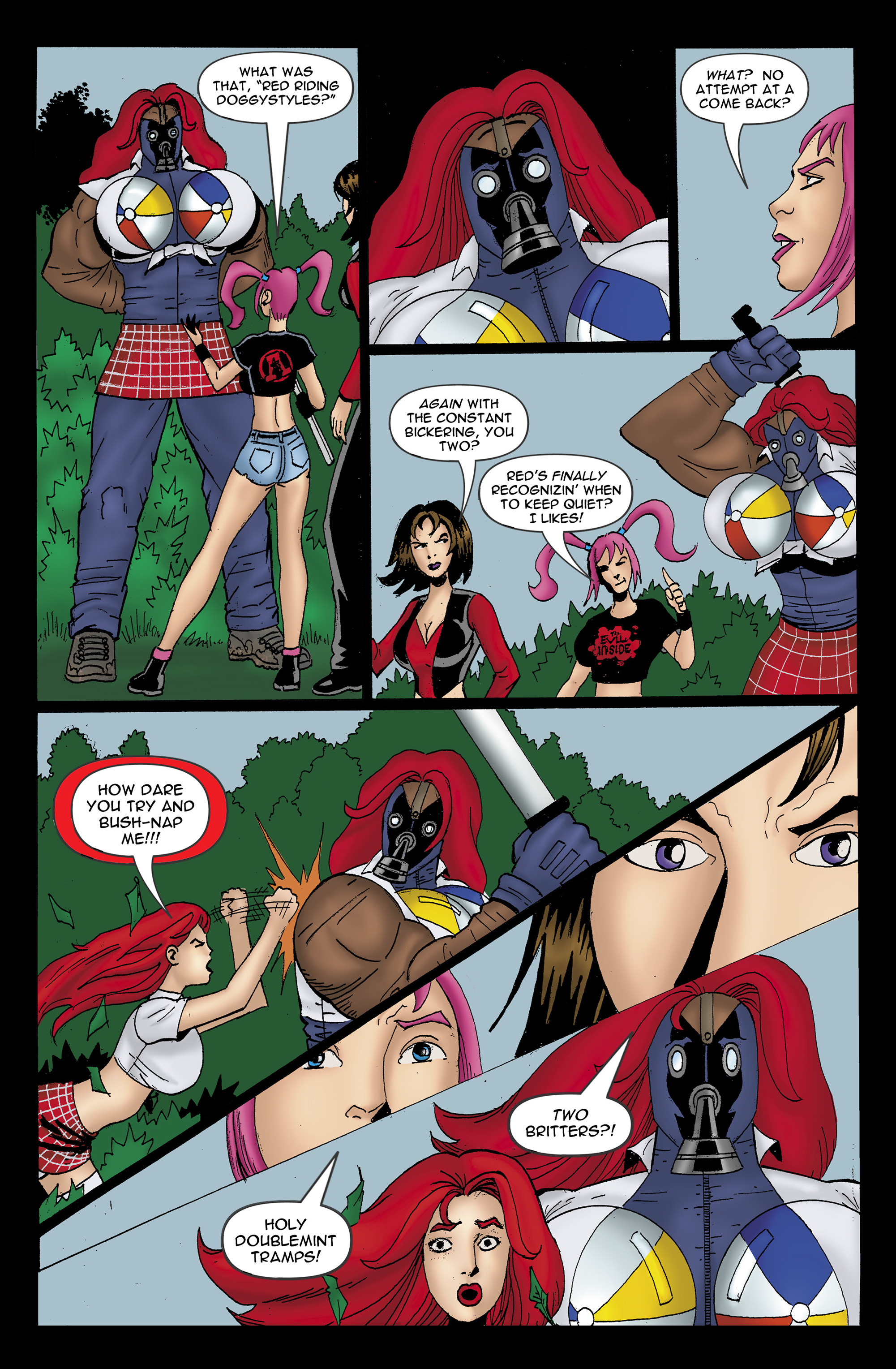 Read online Chaos Campus: Sorority Girls Vs. Zombies comic -  Issue #10 - 11