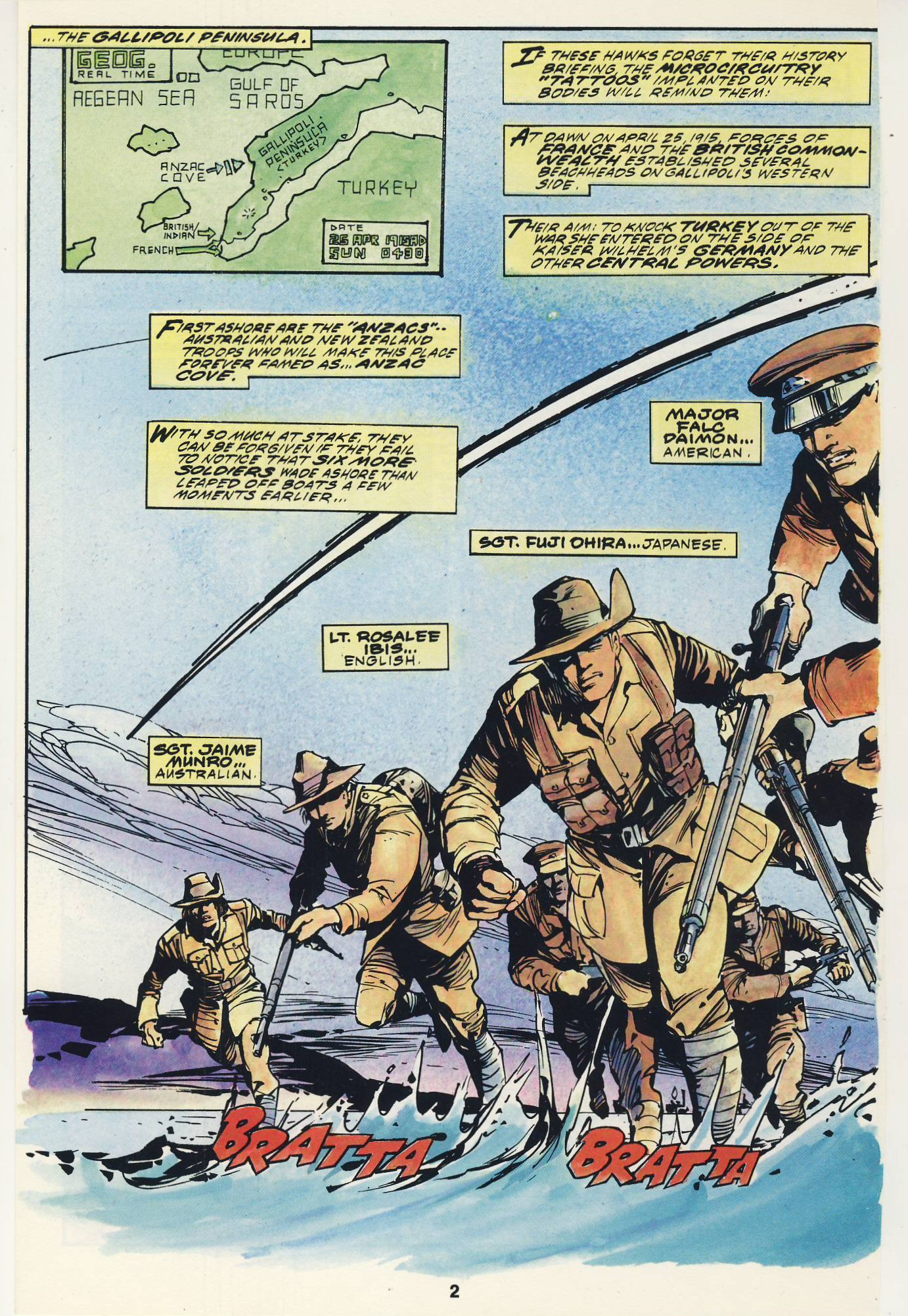 Read online Warhawks comic -  Issue #2 - 4