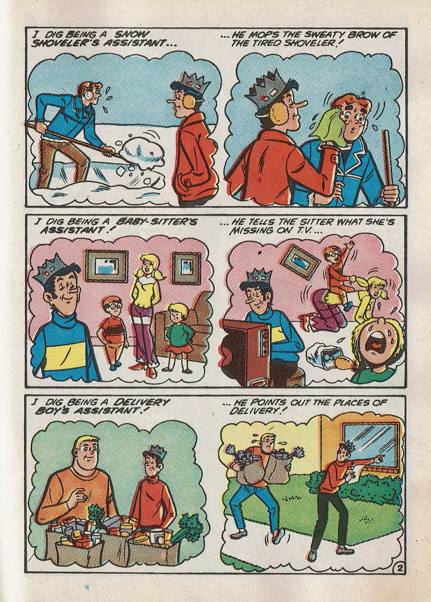 Read online Jughead Jones Comics Digest comic -  Issue #60 - 63