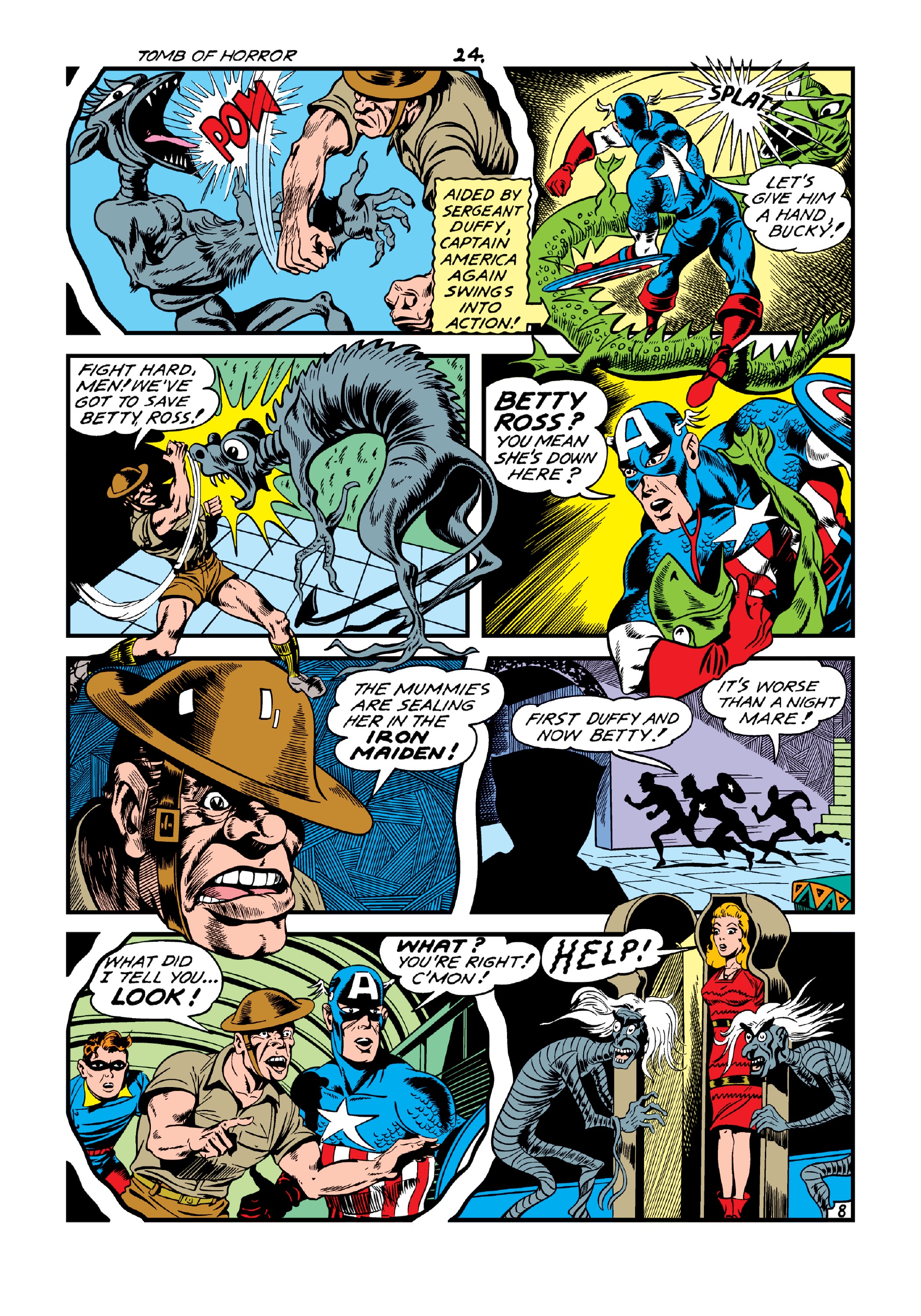 Read online Marvel Masterworks: Golden Age Captain America comic -  Issue # TPB 5 (Part 2) - 1