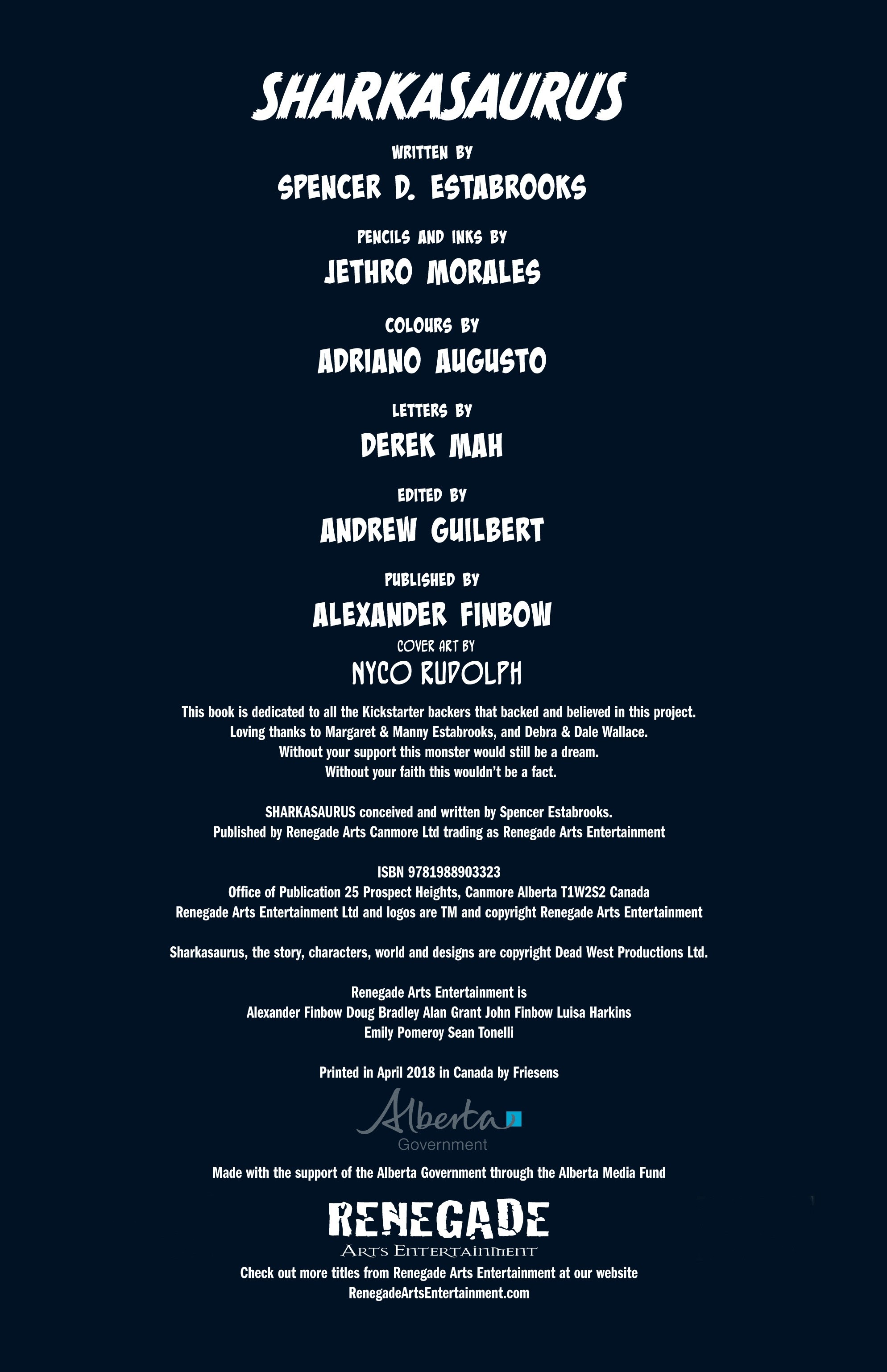 Read online Sharkasaurus comic -  Issue # TPB - 3