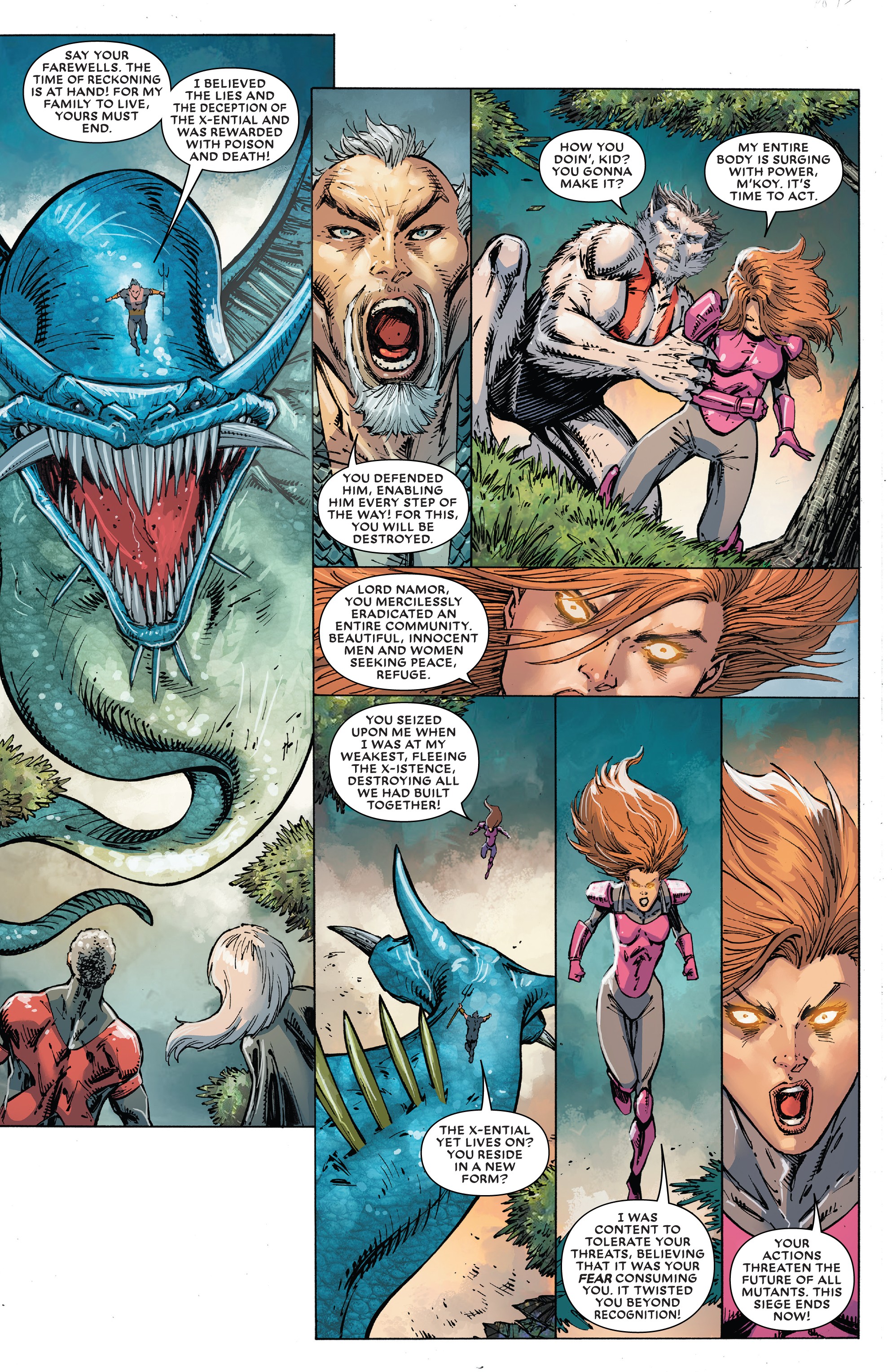 Read online Major X comic -  Issue #6 - 18