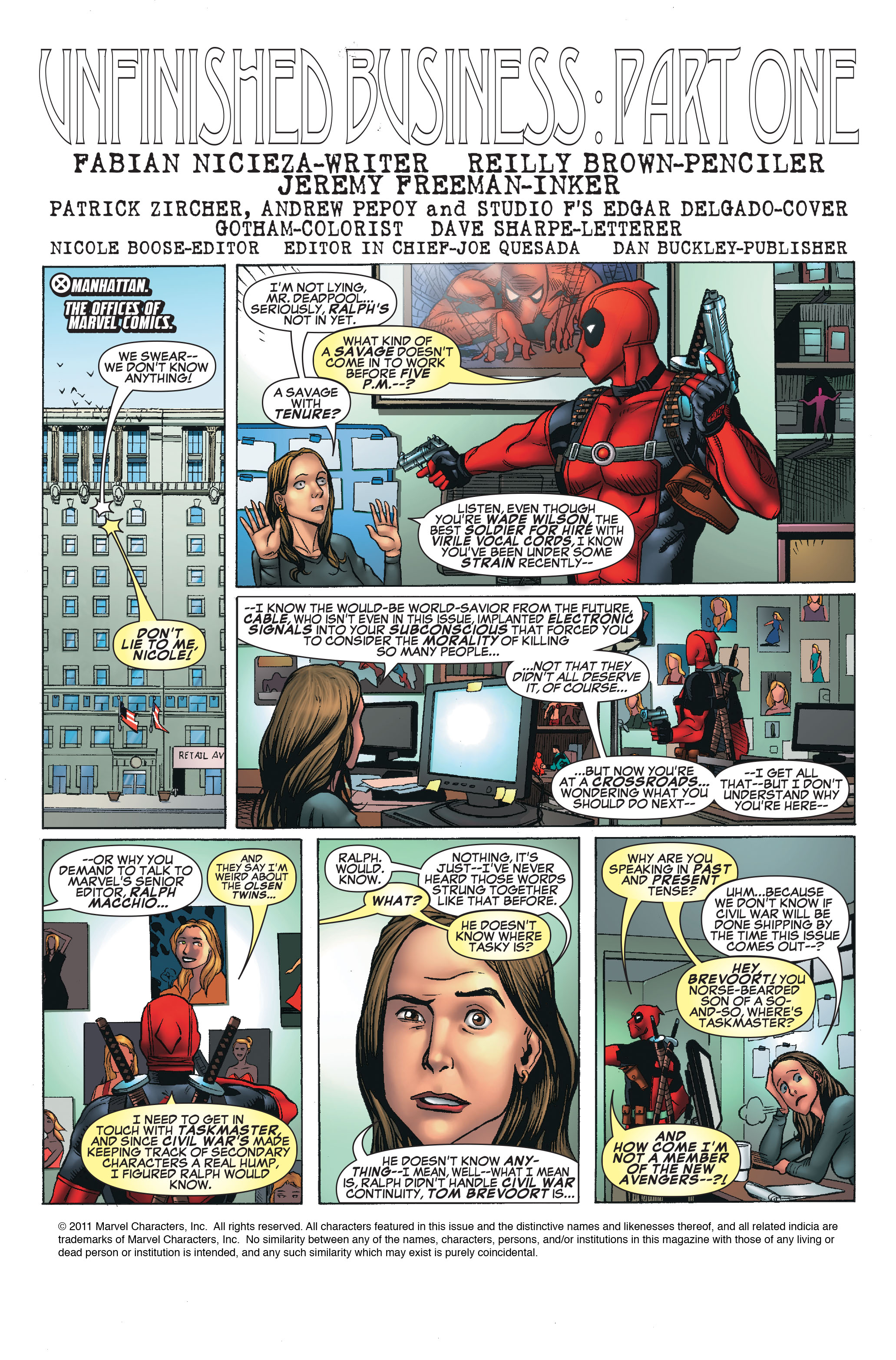 Read online Cable and Deadpool comic -  Issue #36 - 2