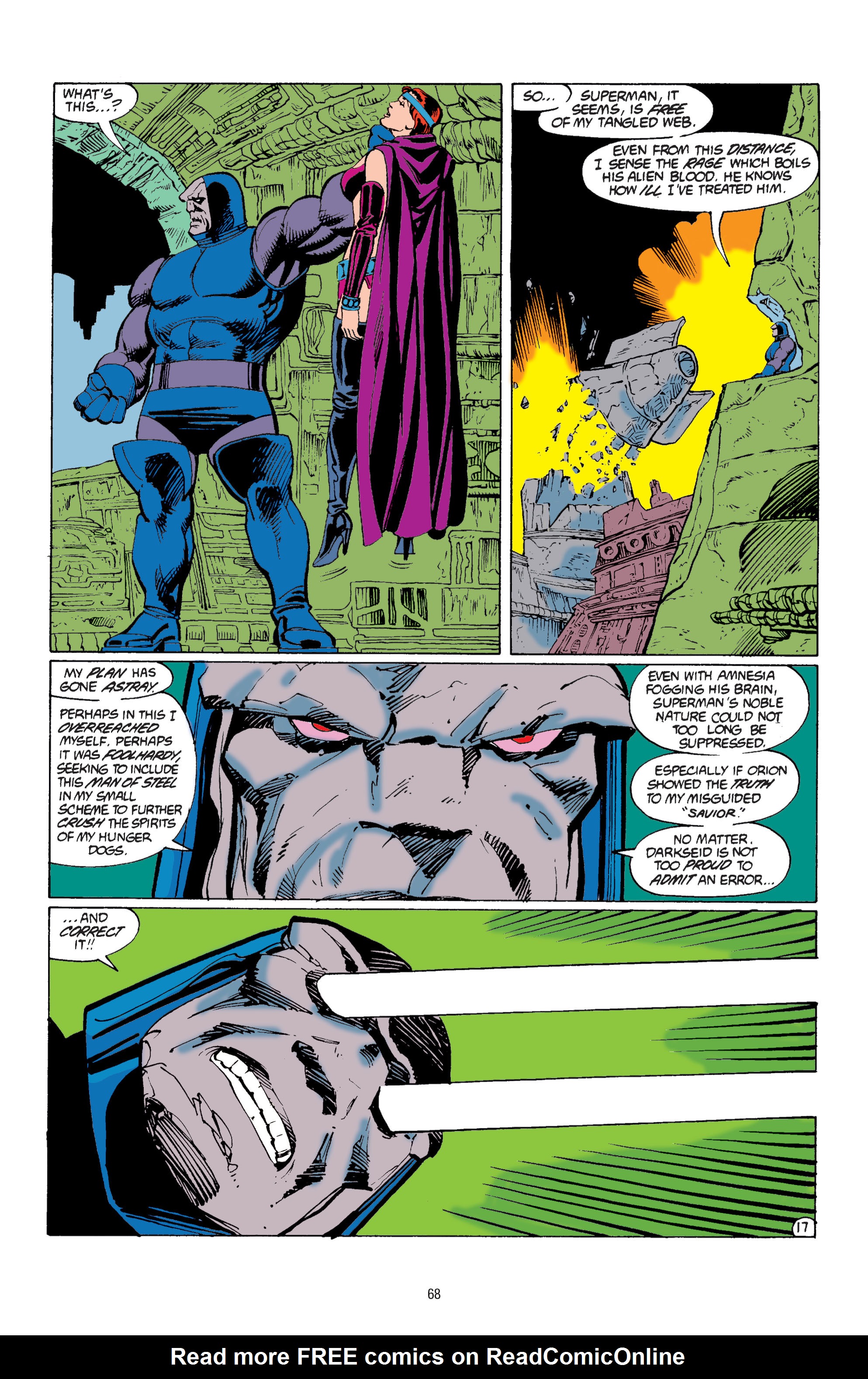 Read online Superman vs. Darkseid comic -  Issue # TPB - 68