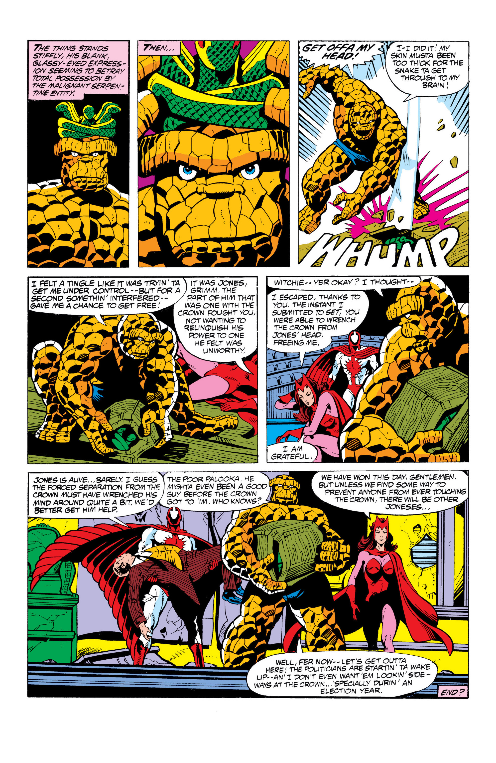 Read online Thing: The Serpent Crown Affair comic -  Issue # TPB - 59