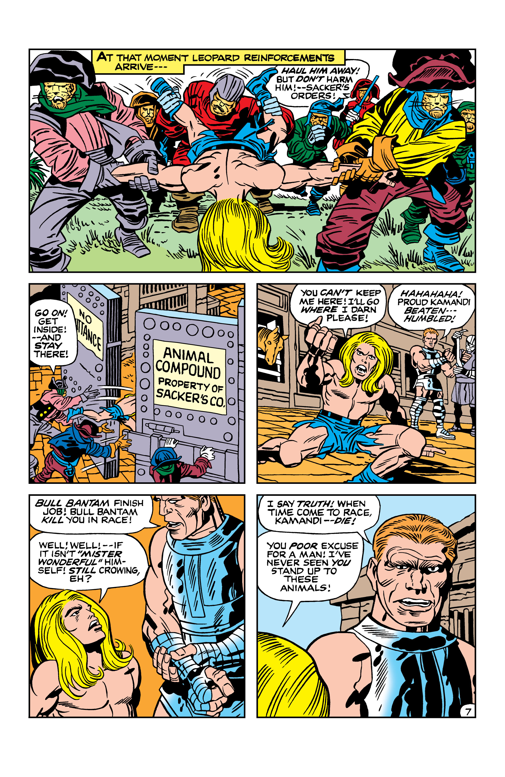 Read online Kamandi, The Last Boy On Earth comic -  Issue #13 - 8