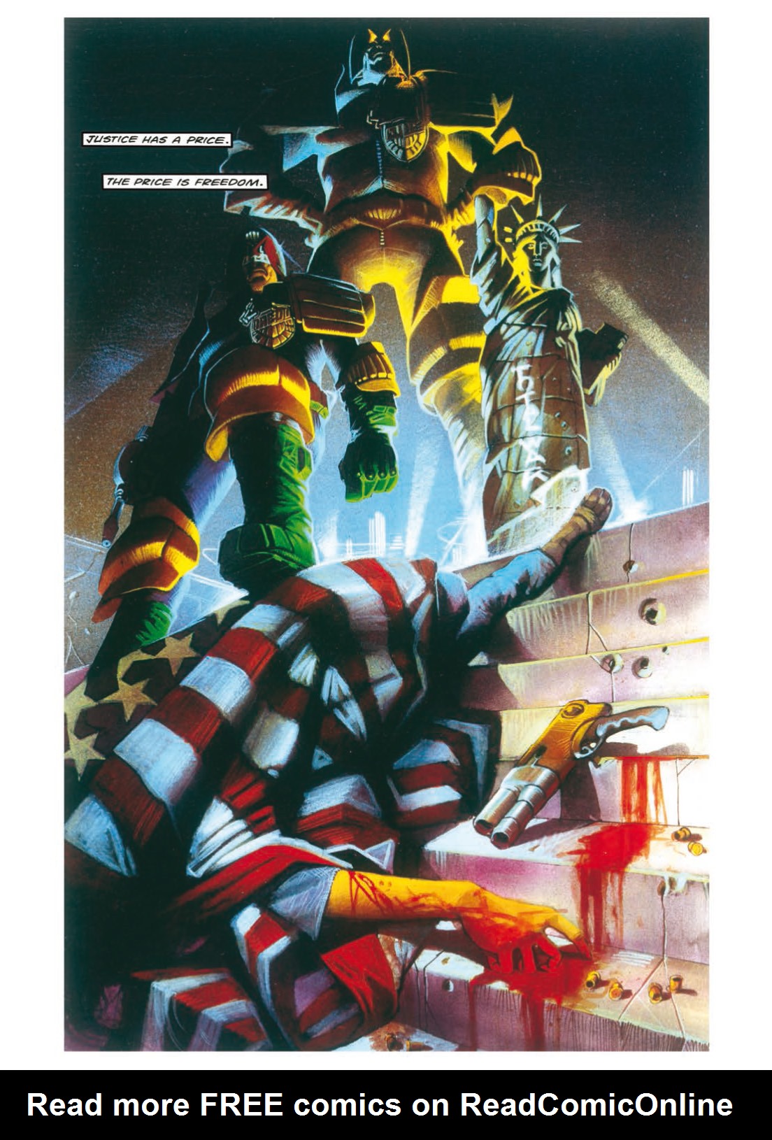 Read online Judge Dredd: America comic -  Issue # TPB - 8