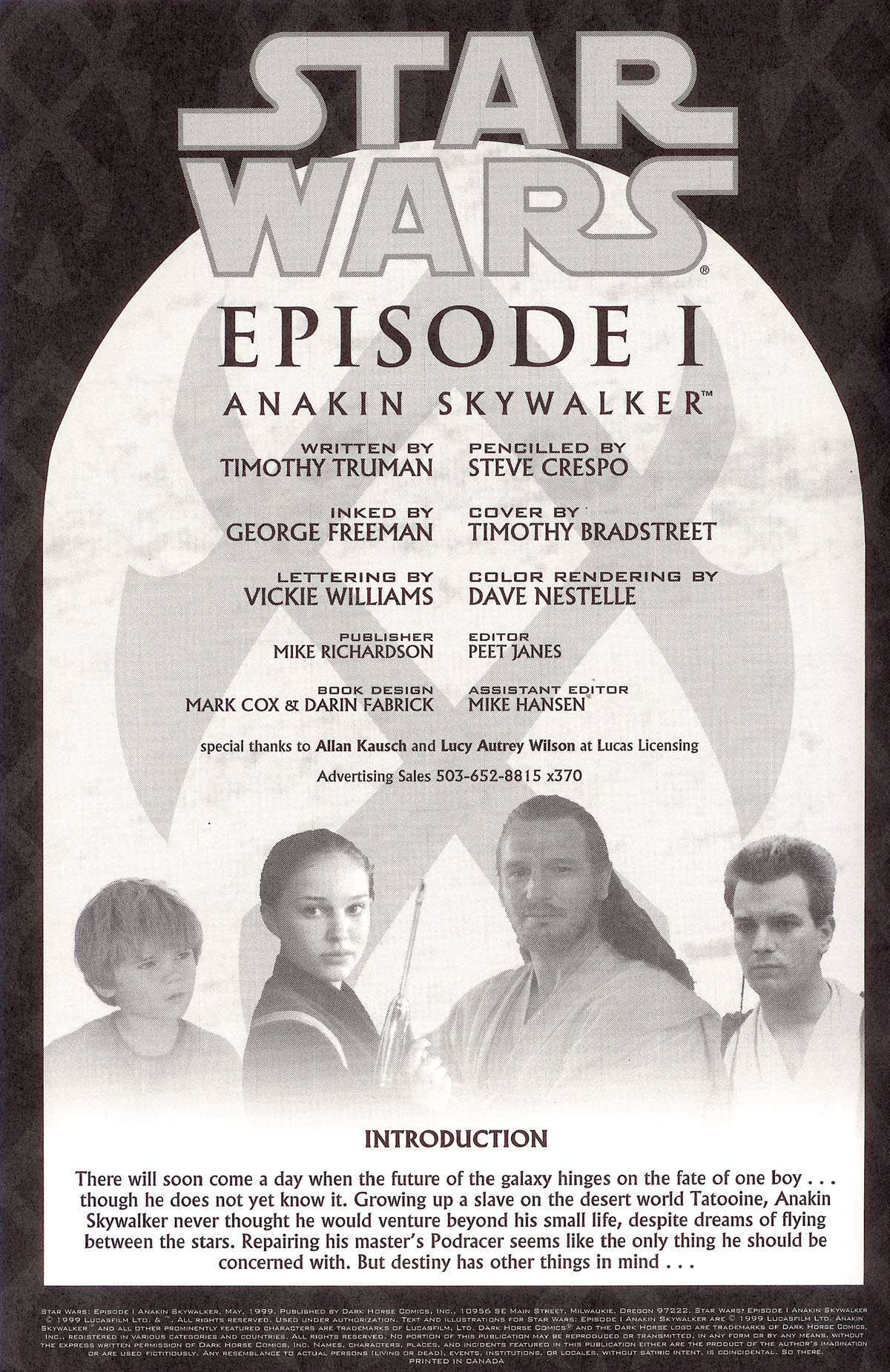 Read online Star Wars: Episode I comic -  Issue # Issue - Anakin Skywalker - 2