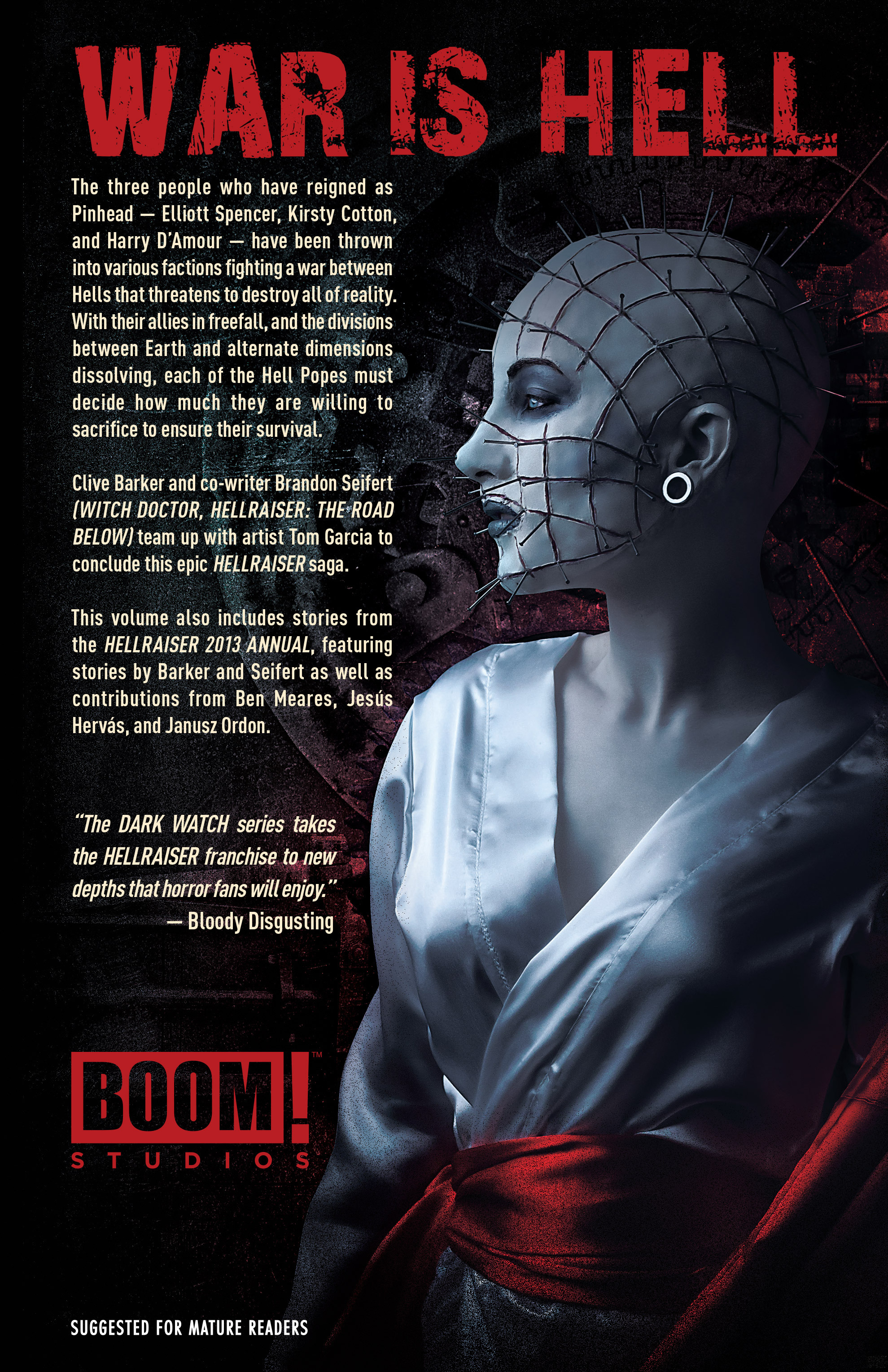 Read online Clive Barker's Hellraiser: The Dark Watch comic -  Issue # TPB 3 - 139