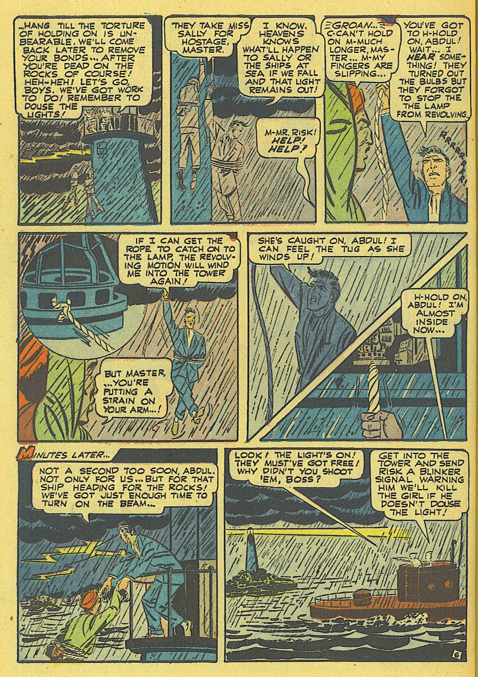 Read online Super-Mystery Comics comic -  Issue #43 - 46