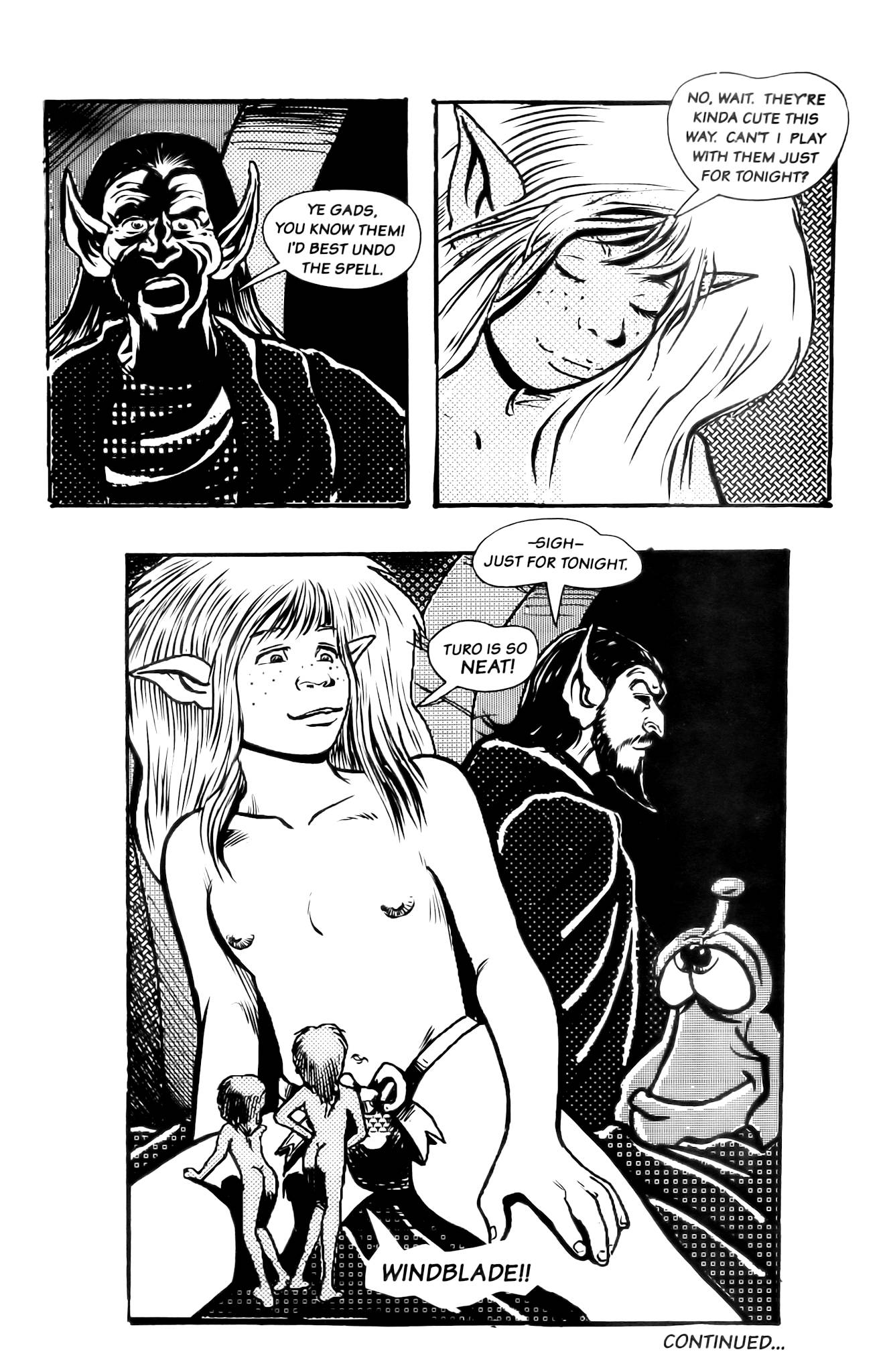 Read online Elfheim: Dragon's Dreams comic -  Issue #4 - 22