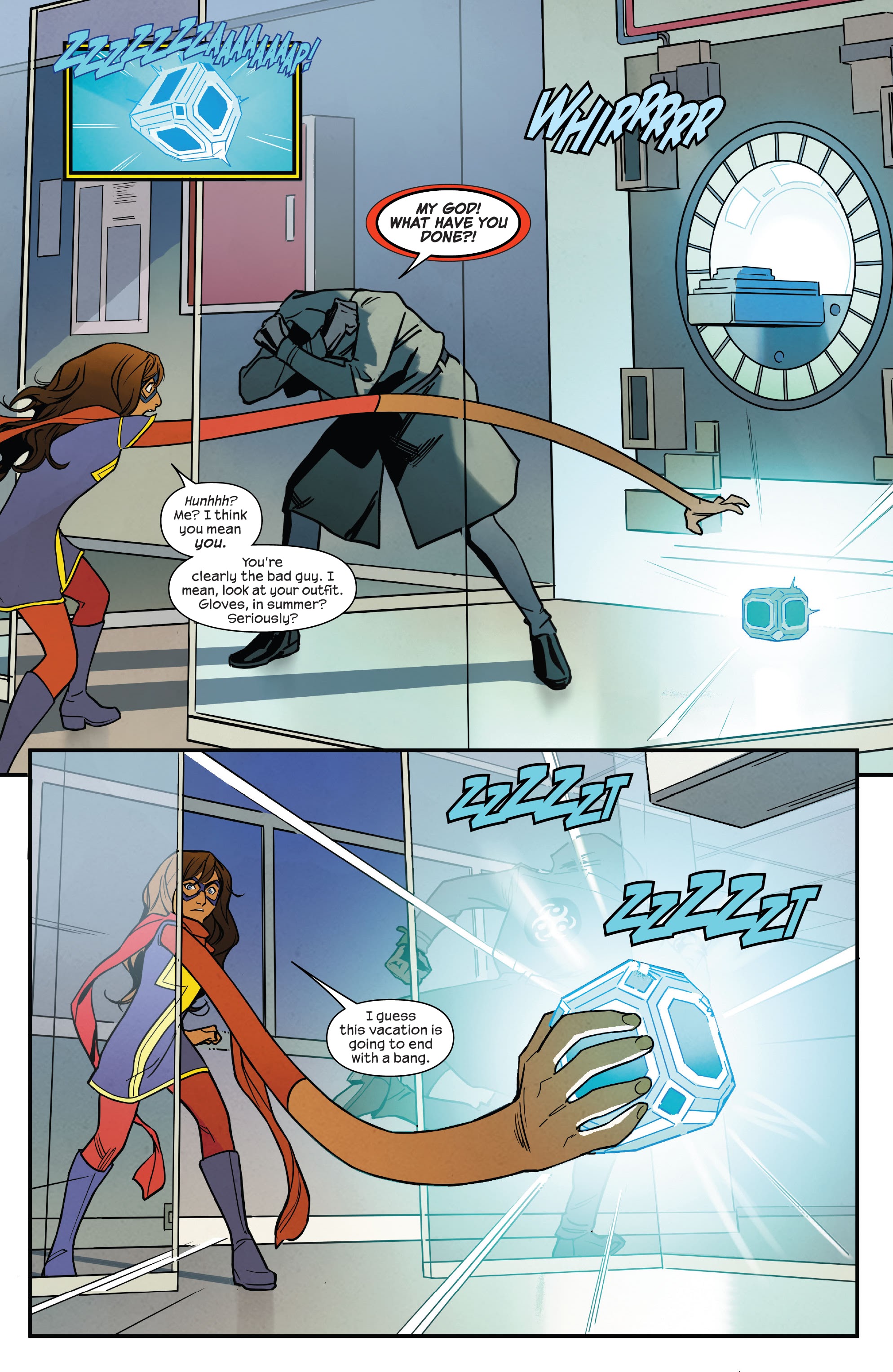 Read online Ms. Marvel: Beyond the Limit comic -  Issue #1 - 12