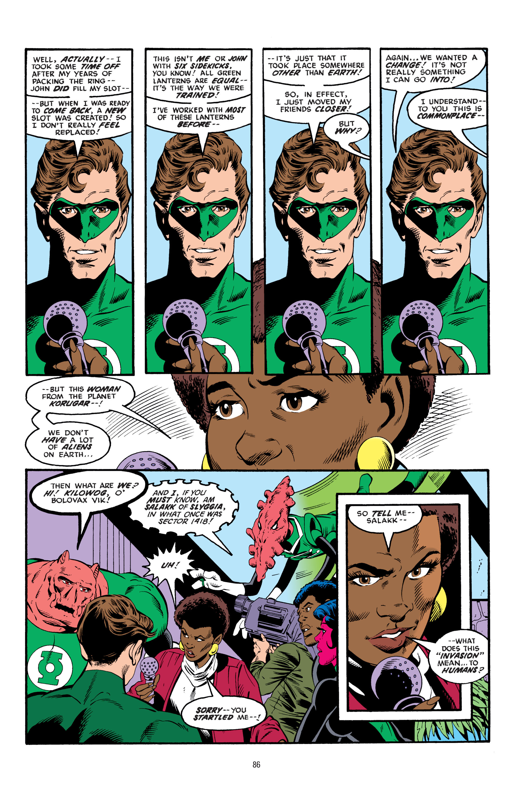 Read online Tales of the Green Lantern Corps comic -  Issue # _TPB 3 - 87