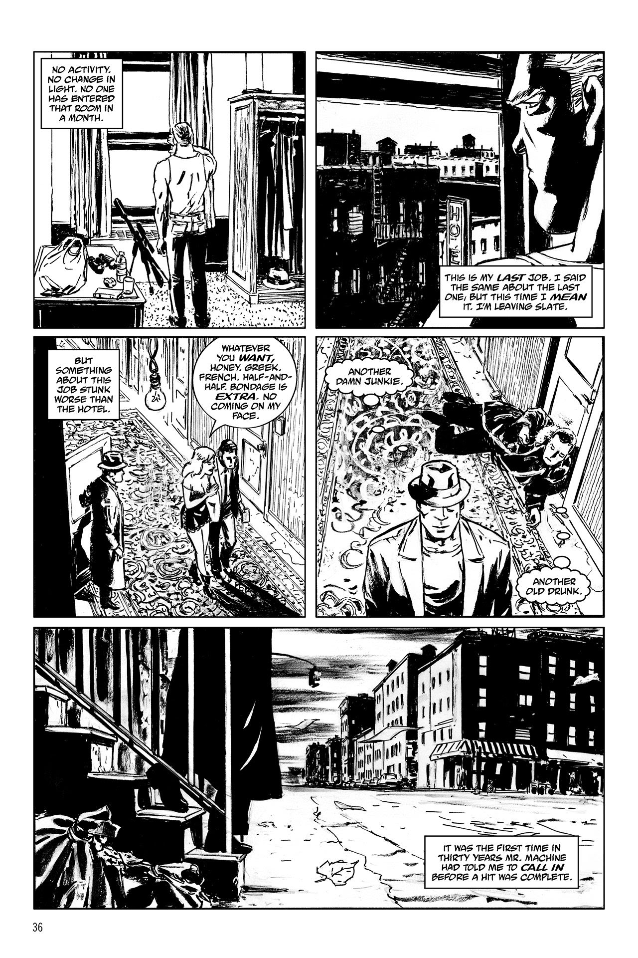 Read online Noir (2009) comic -  Issue # TPB - 38
