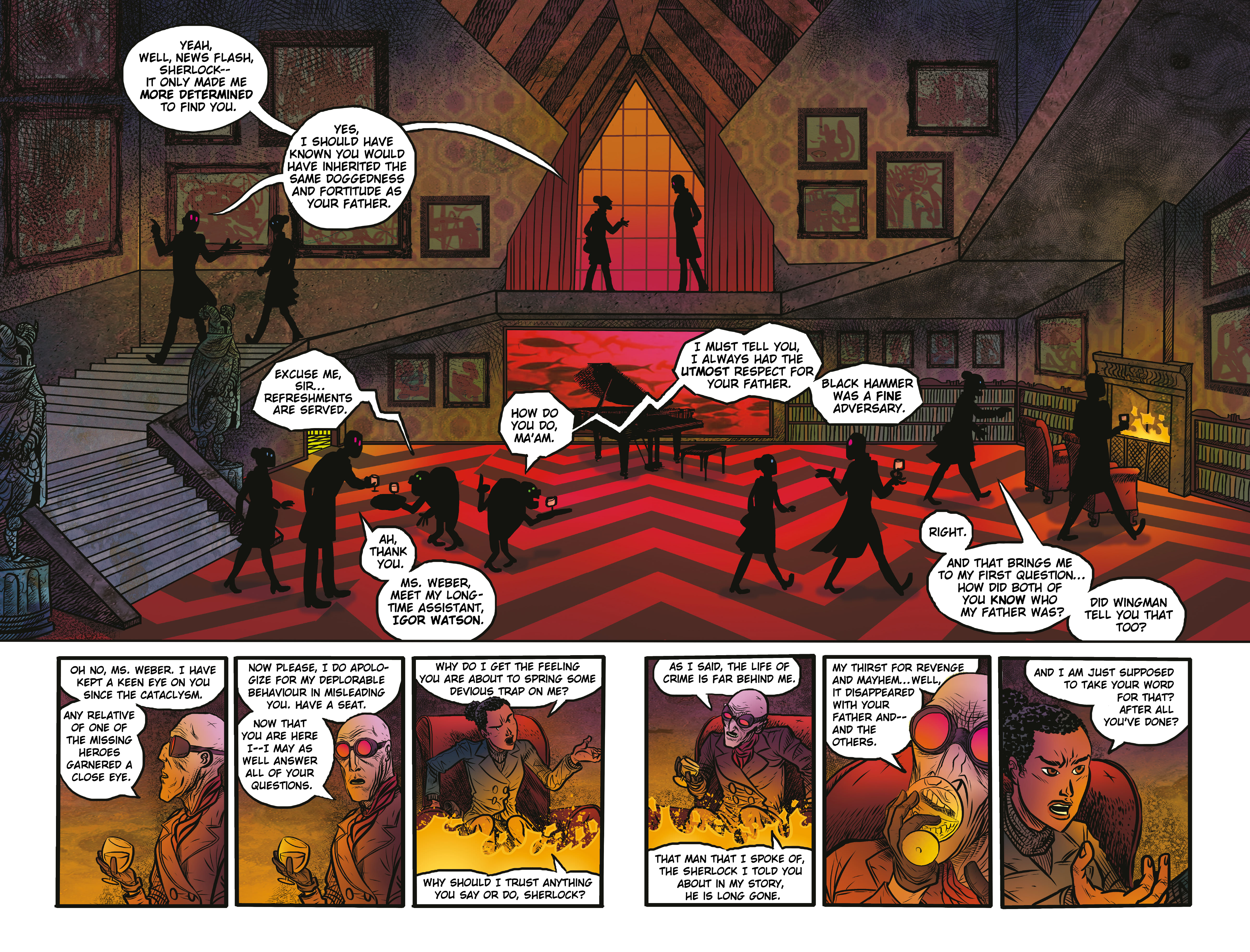 Read online The World of Black Hammer Library Edition comic -  Issue # TPB 1 (Part 1) - 100
