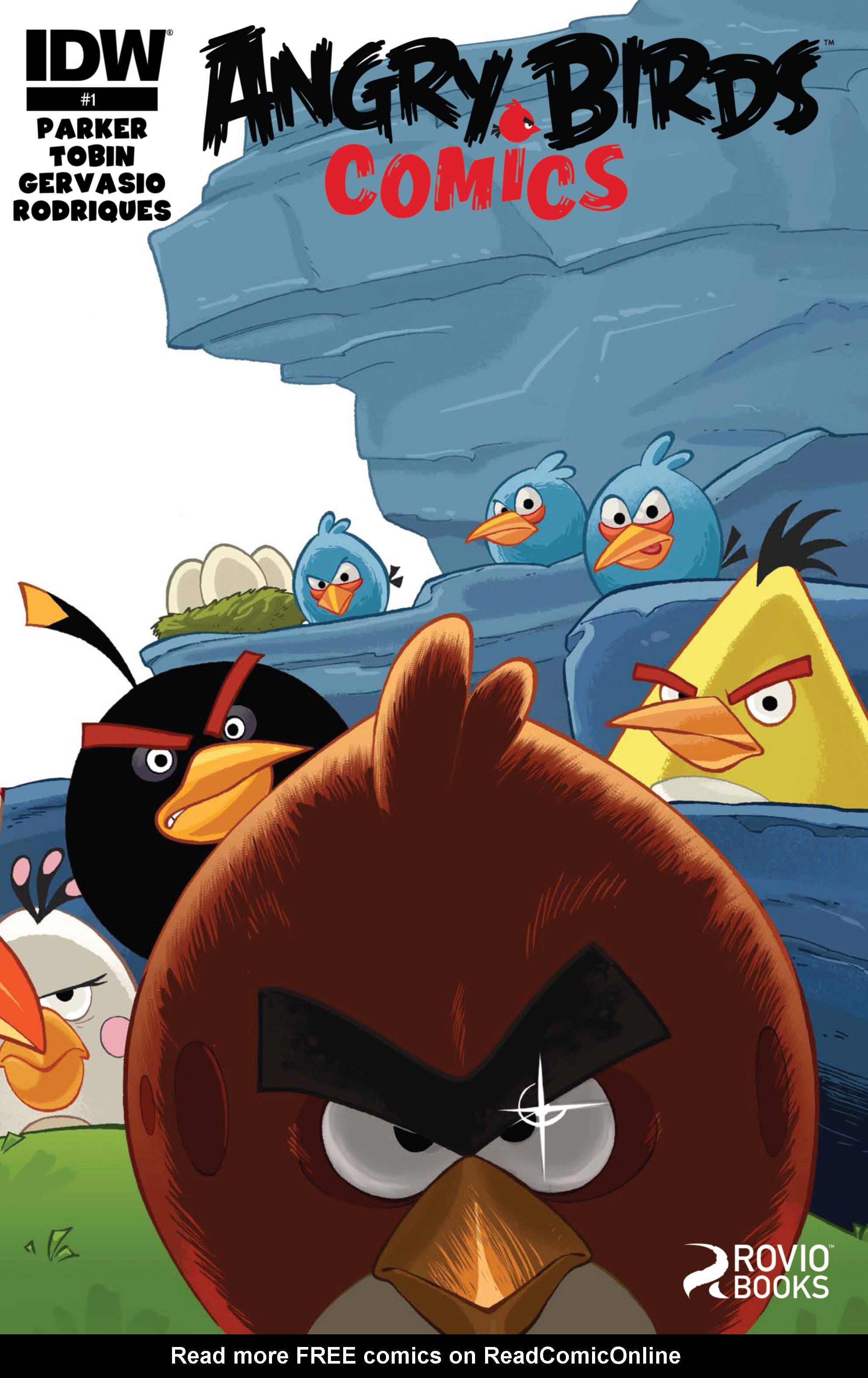 Read online Angry Birds Comics (2014) comic -  Issue #1 - 1