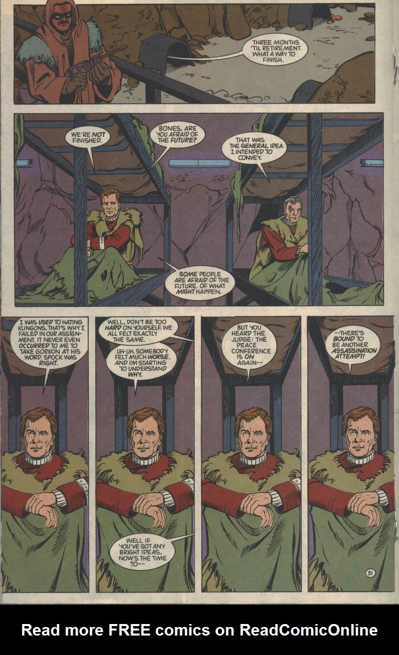 Read online Star Trek VI: The Undiscovered Country comic -  Issue # Full - 33