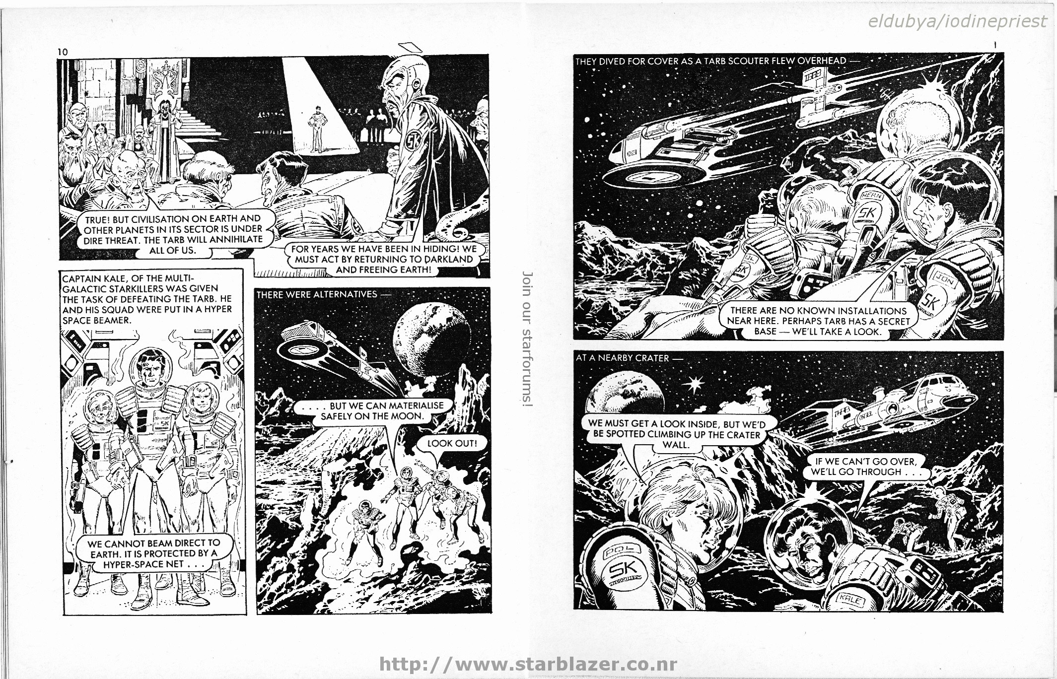 Read online Starblazer comic -  Issue #155 - 7