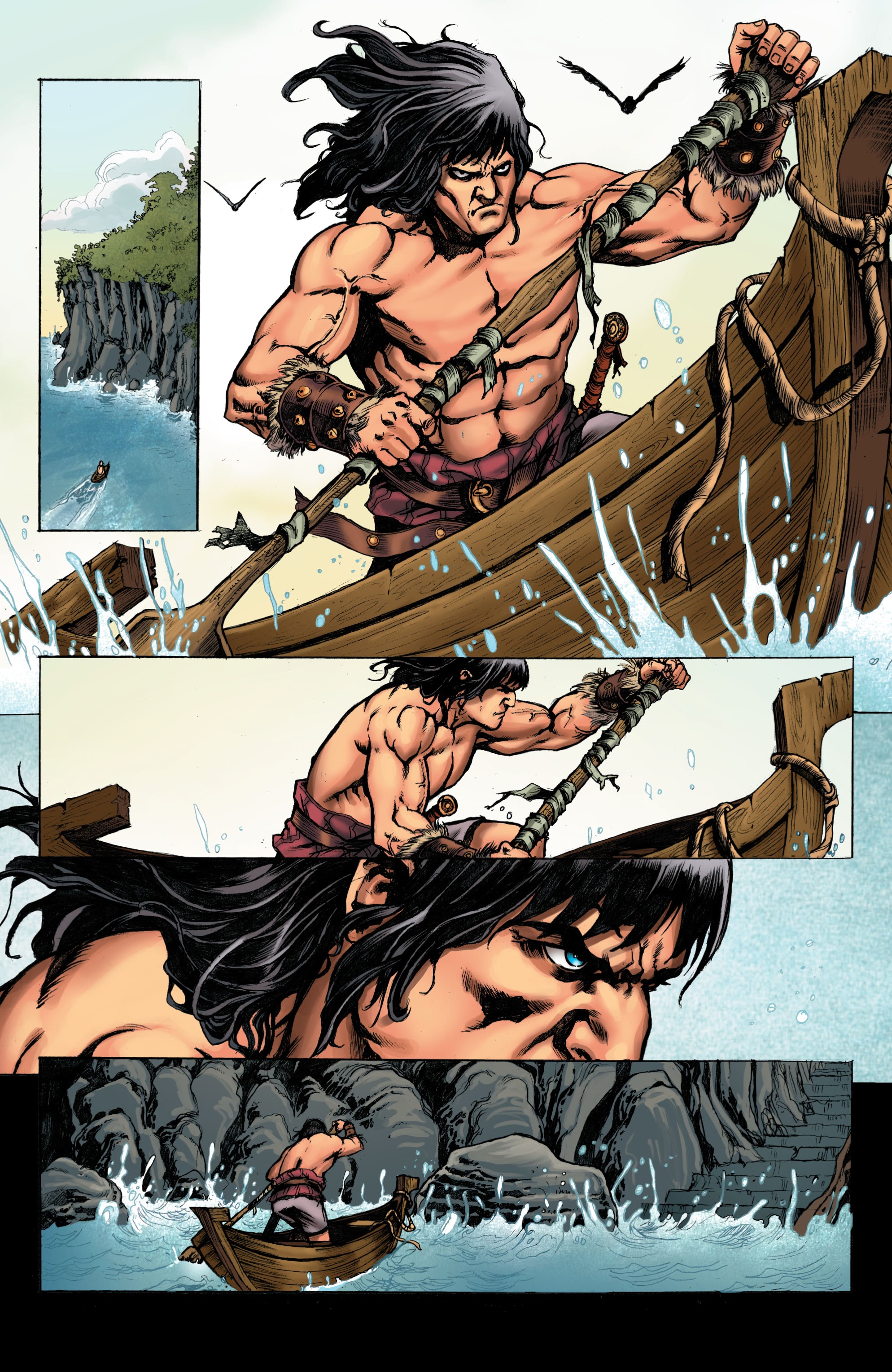 Read online Conan Chronicles Epic Collection comic -  Issue # TPB Blood In His Wake (Part 4) - 12