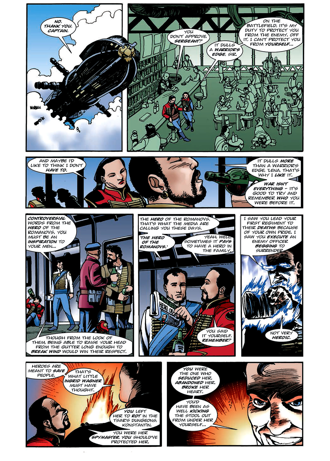 Read online Nikolai Dante comic -  Issue # TPB 4 - 111
