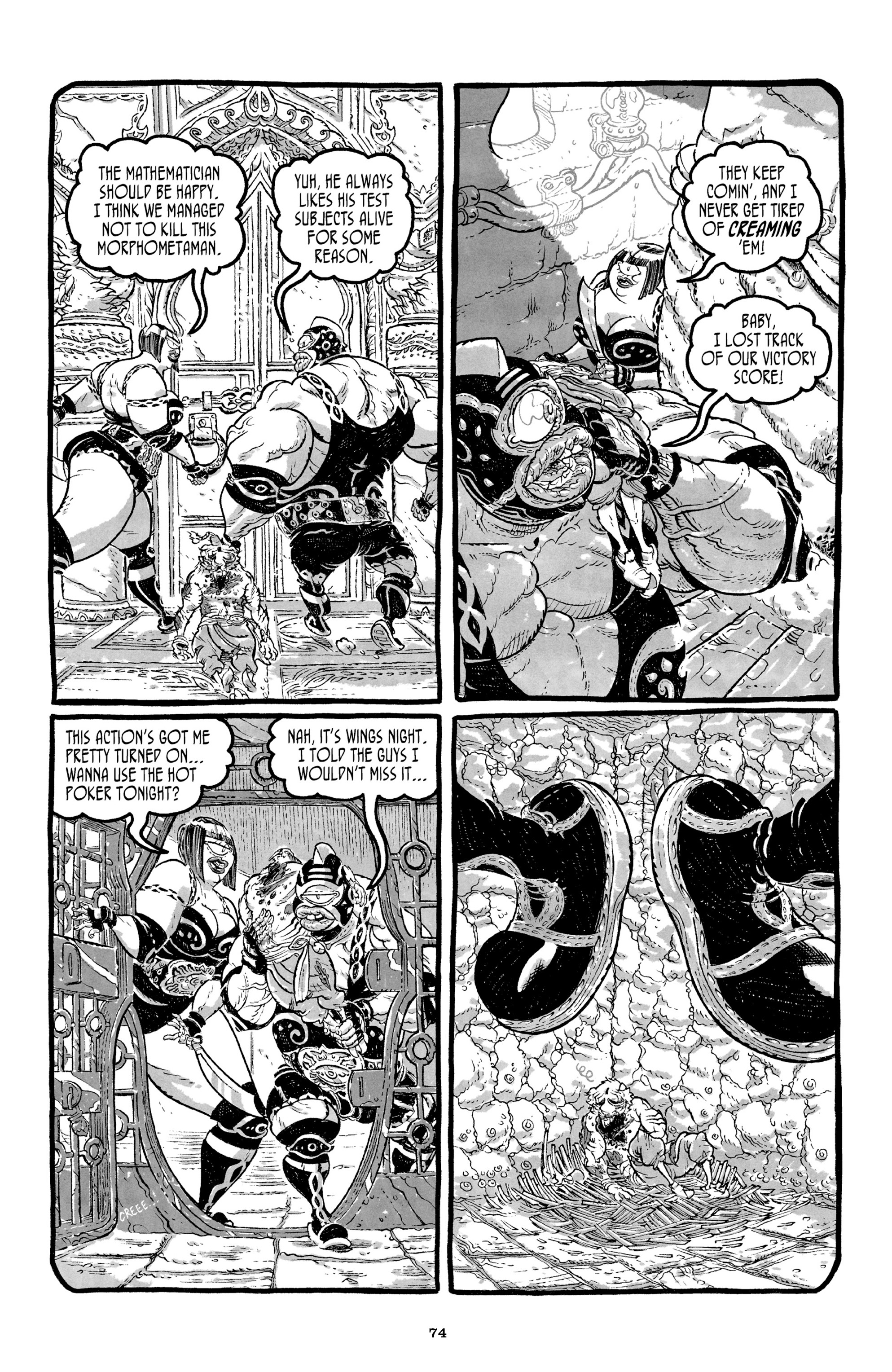Read online Sabertooth Swordsman comic -  Issue # TPB - 75