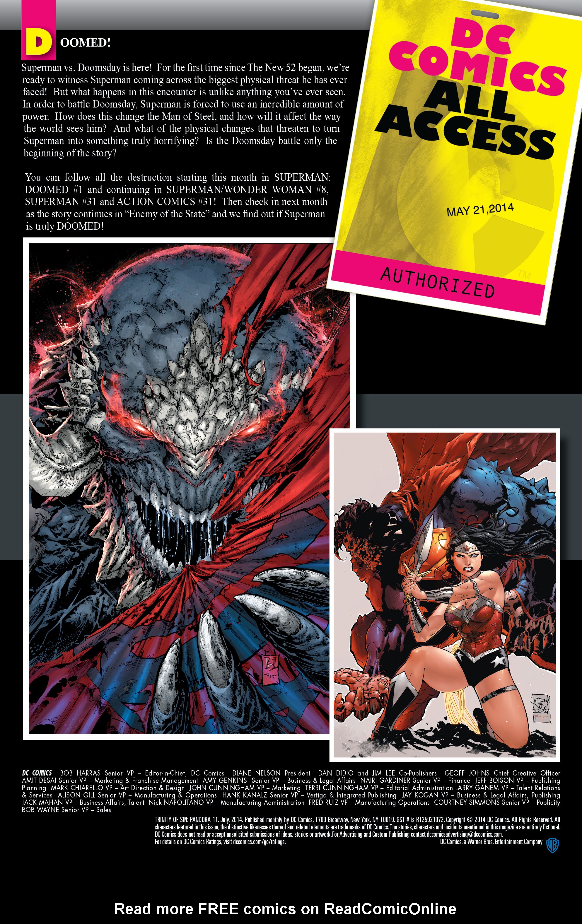 Read online Trinity of Sin: Pandora comic -  Issue #11 - 25