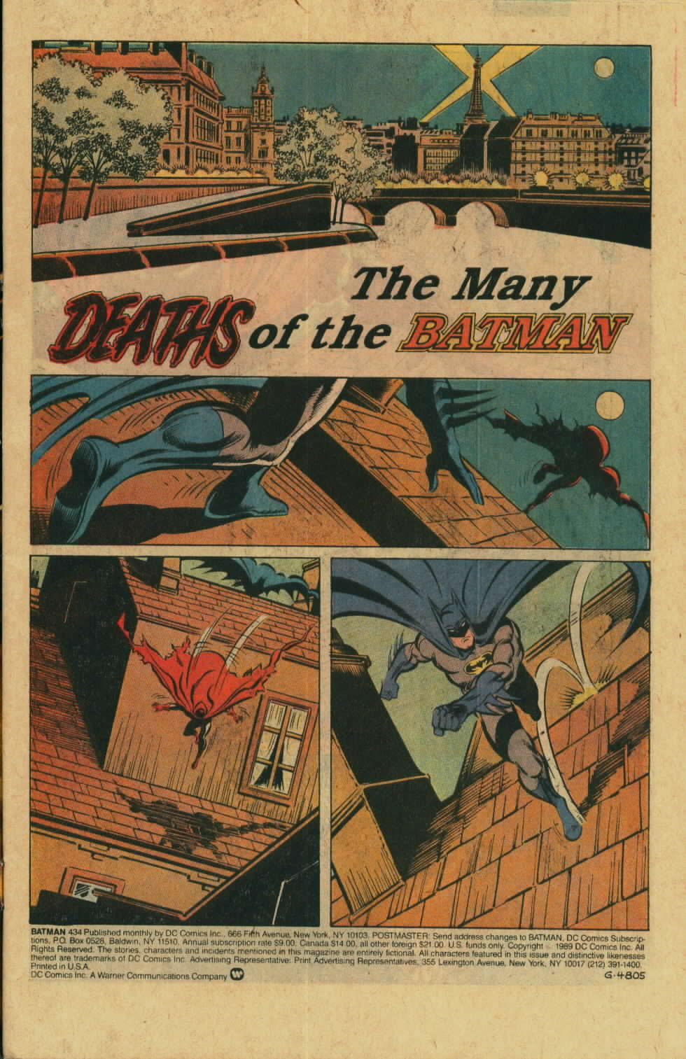Read online Batman (1940) comic -  Issue #434 - 2