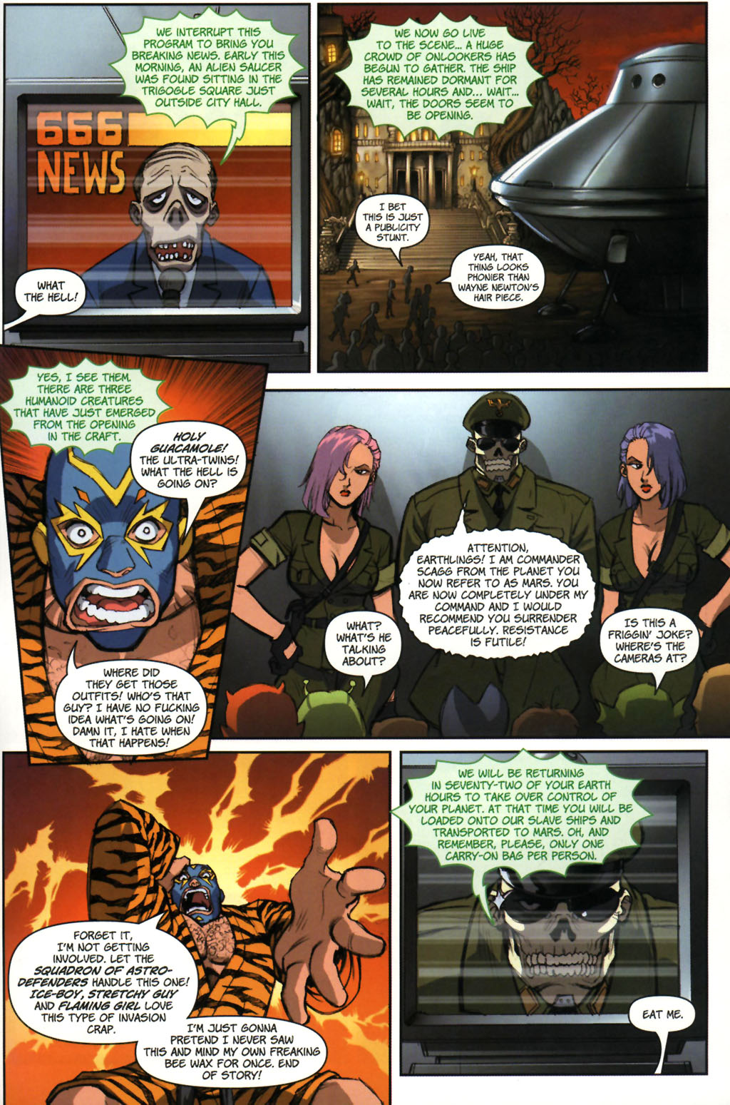 Read online Rob Zombie's Spookshow International comic -  Issue #7 - 9