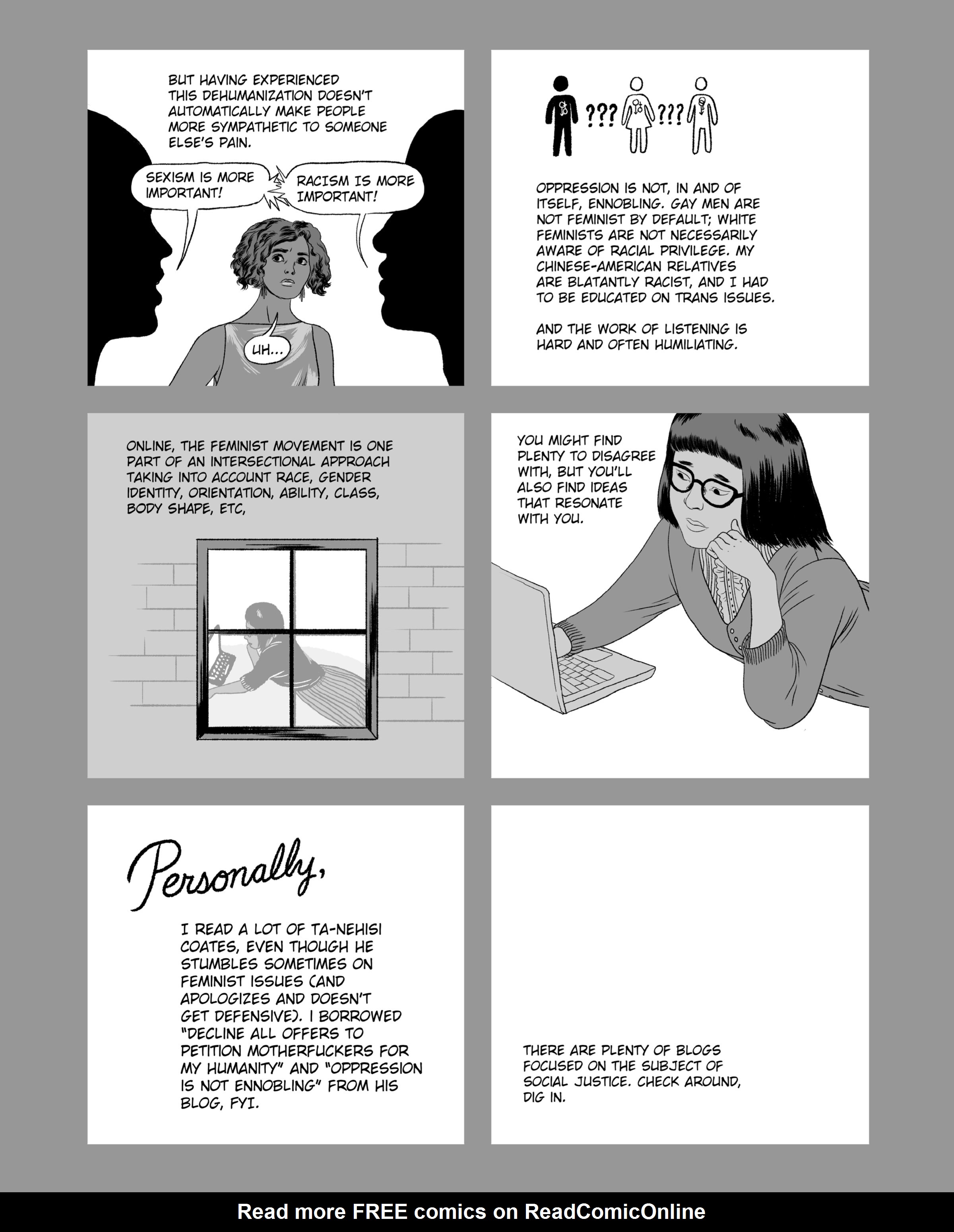 Read online The Big Feminist BUT: Comics About Women comic -  Issue # TPB (Part 1) - 98