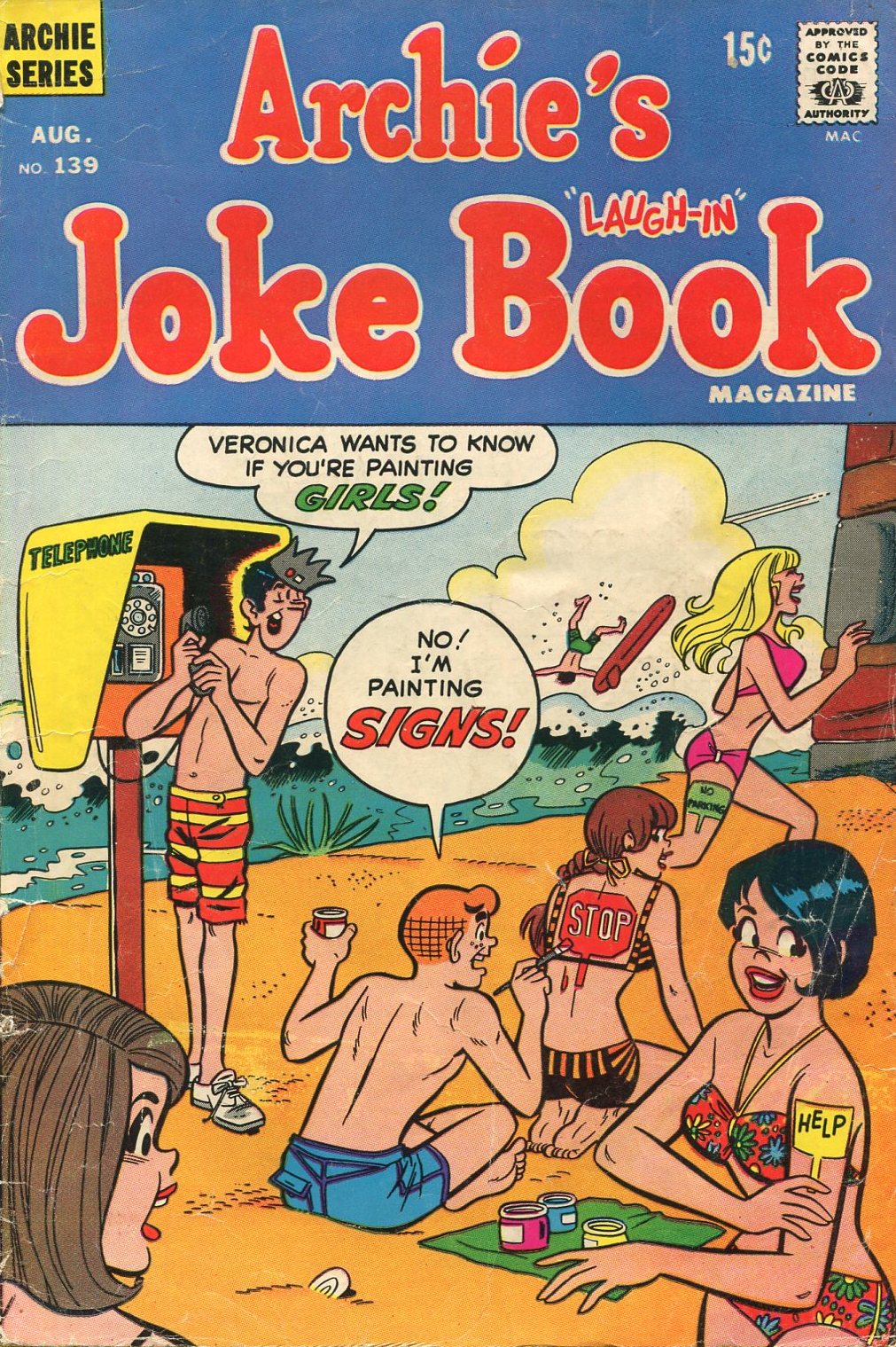 Read online Archie's Joke Book Magazine comic -  Issue #139 - 1