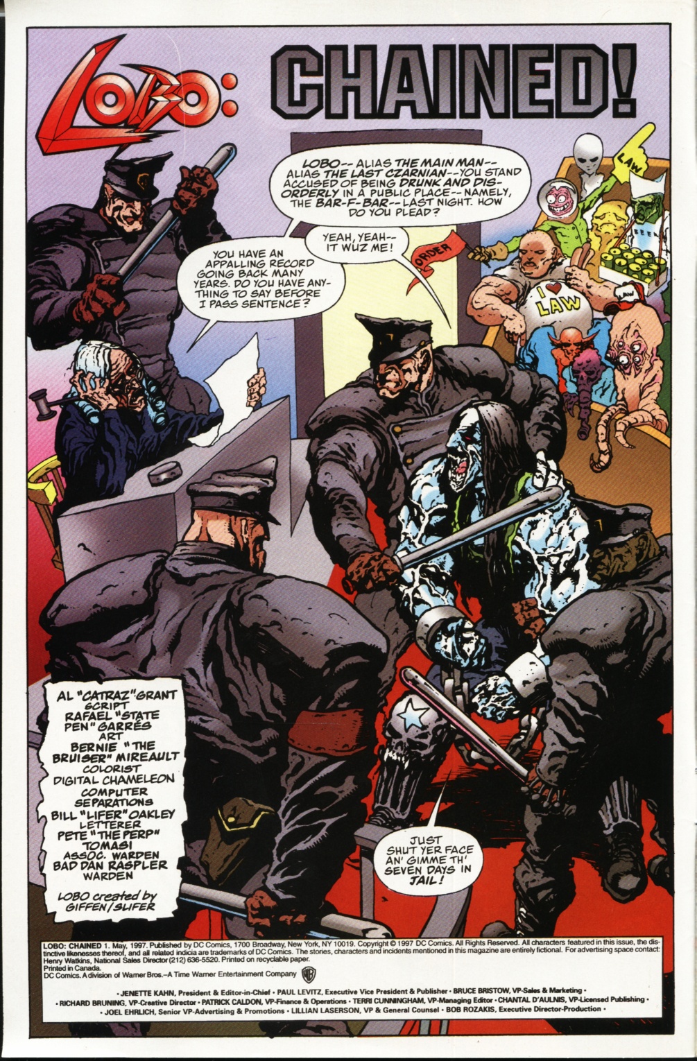 Read online Lobo: Chained comic -  Issue # Full - 3