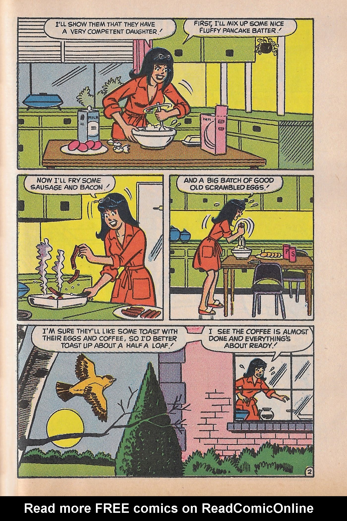 Read online Betty and Veronica Digest Magazine comic -  Issue #51 - 126