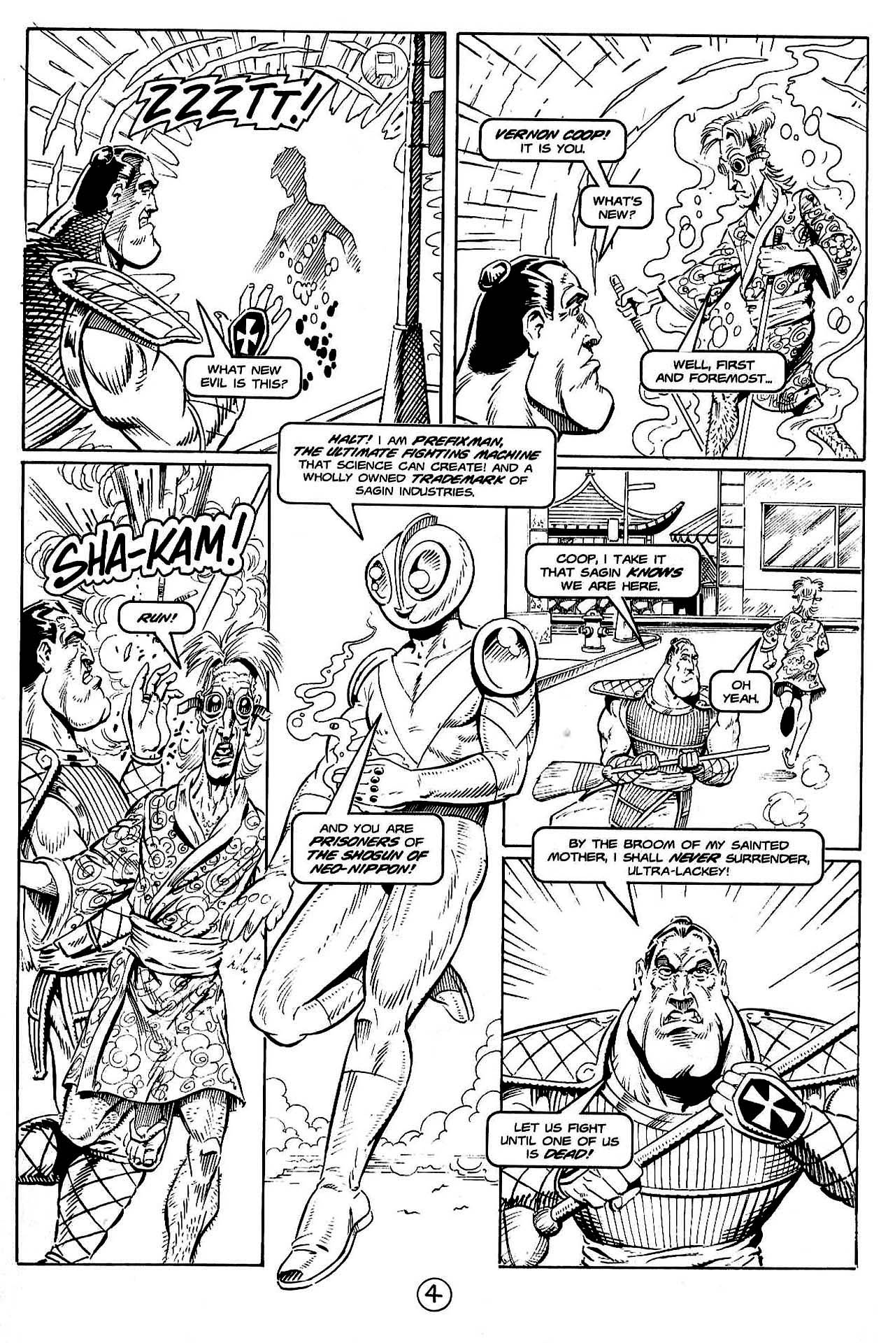 Read online Paul the Samurai (1992) comic -  Issue #10 - 6