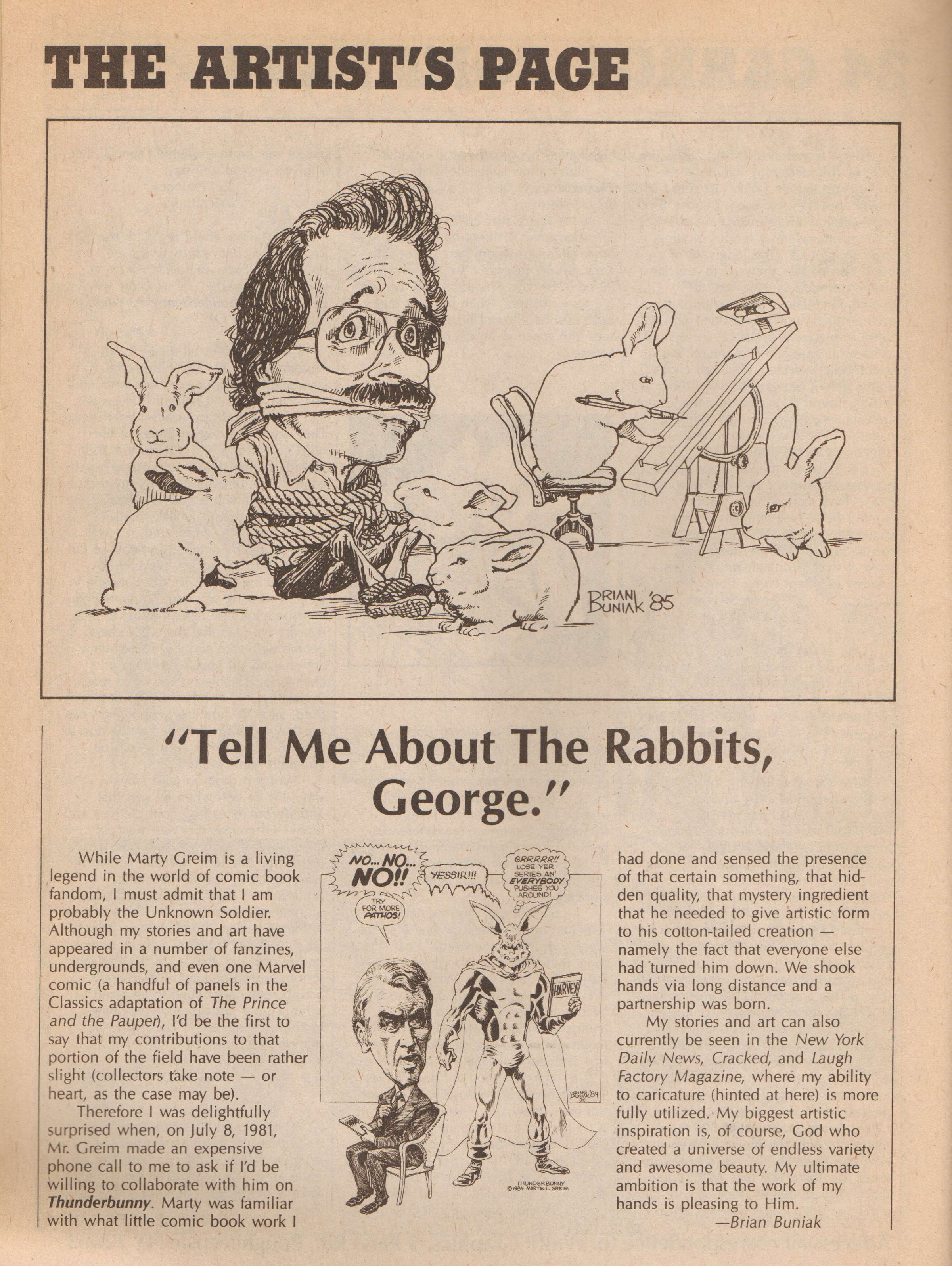 Read online Thunderbunny comic -  Issue #2 - 32
