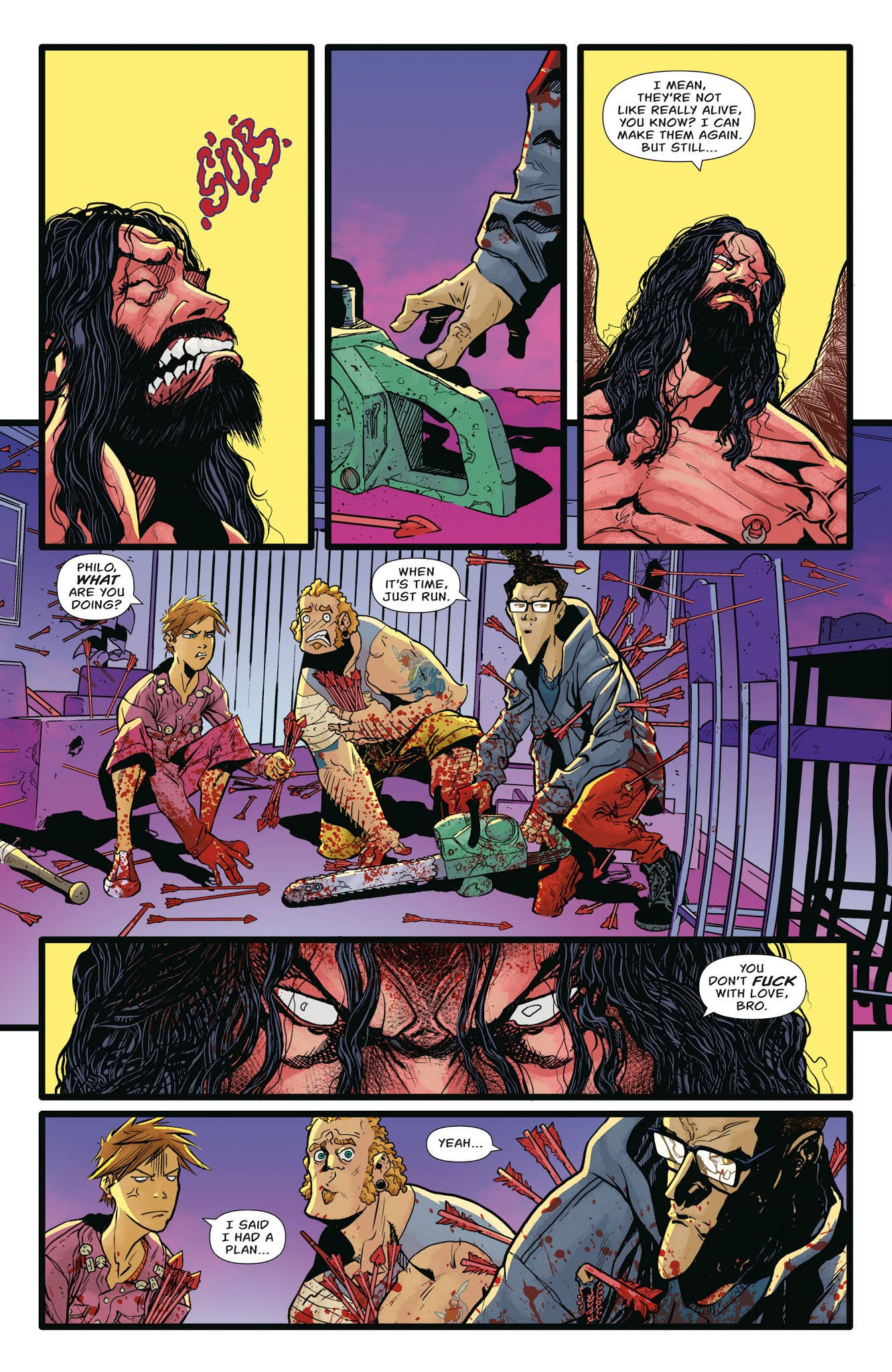 Read online Death of Love comic -  Issue #5 - 7